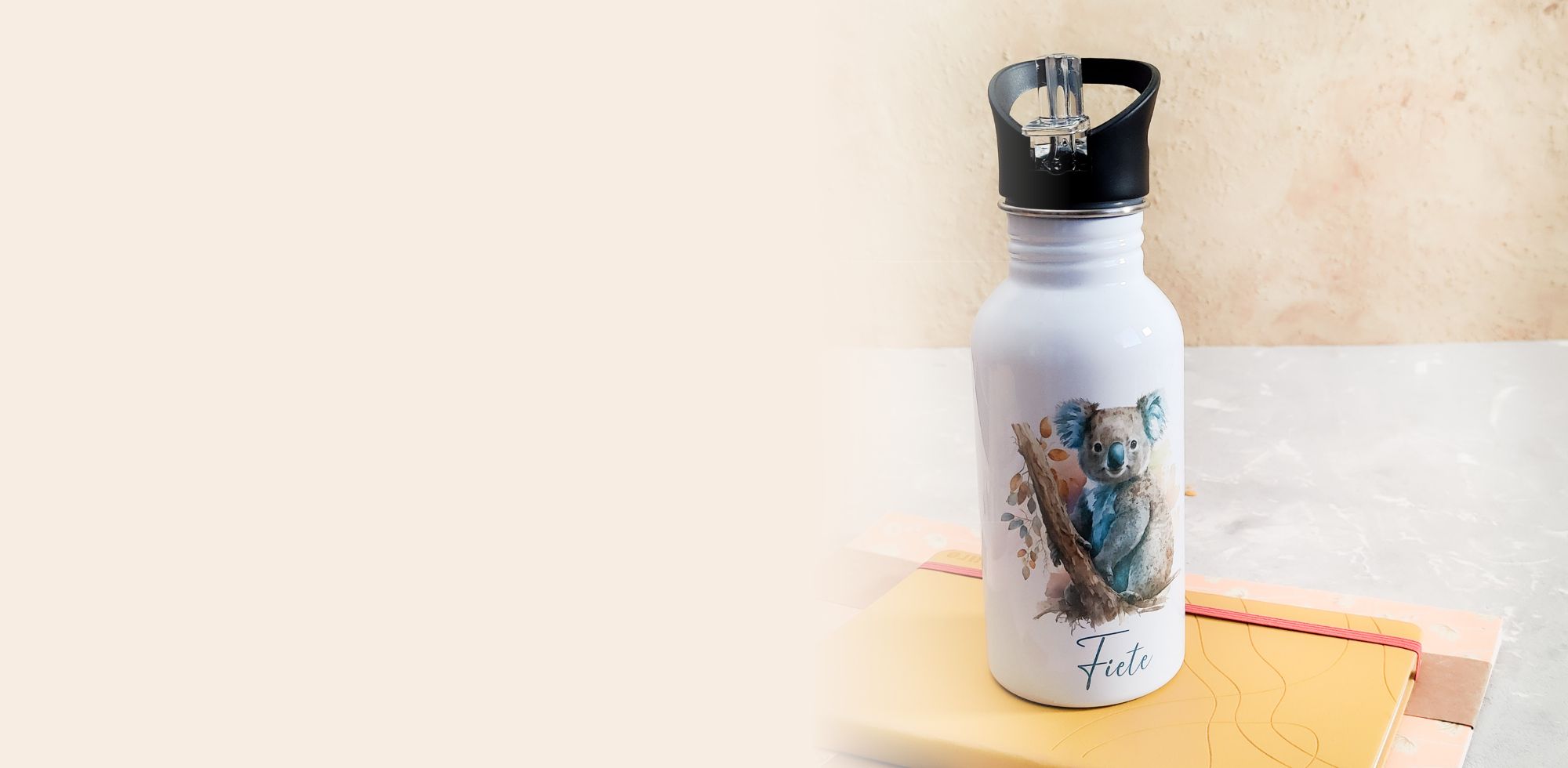 Flasche aus Edelstahl