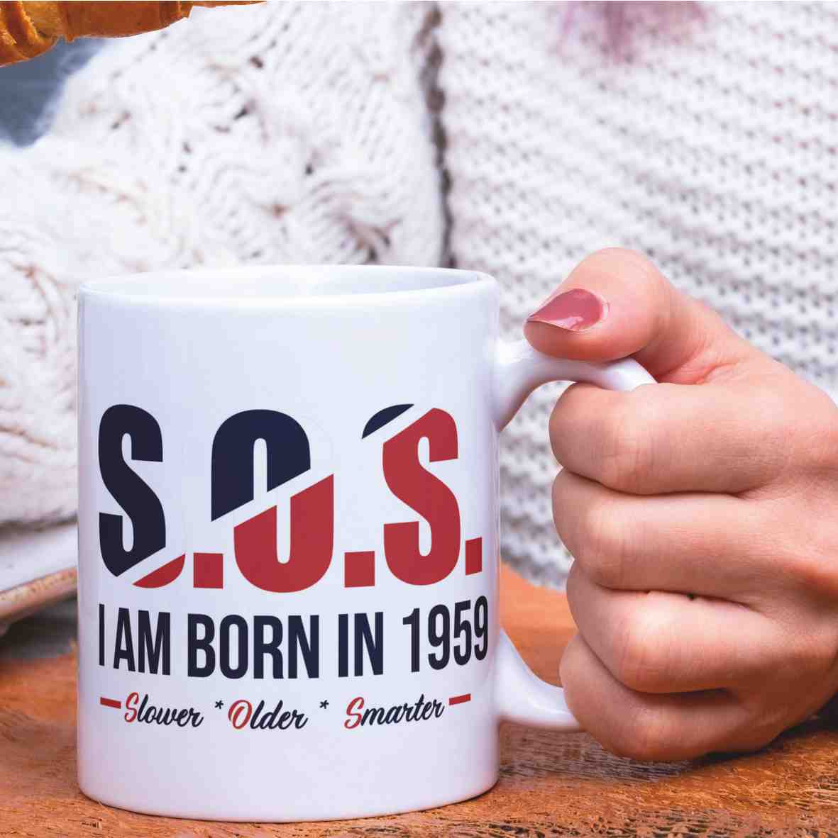 Tasse als personalisiertes Jubiläumsgeschenk