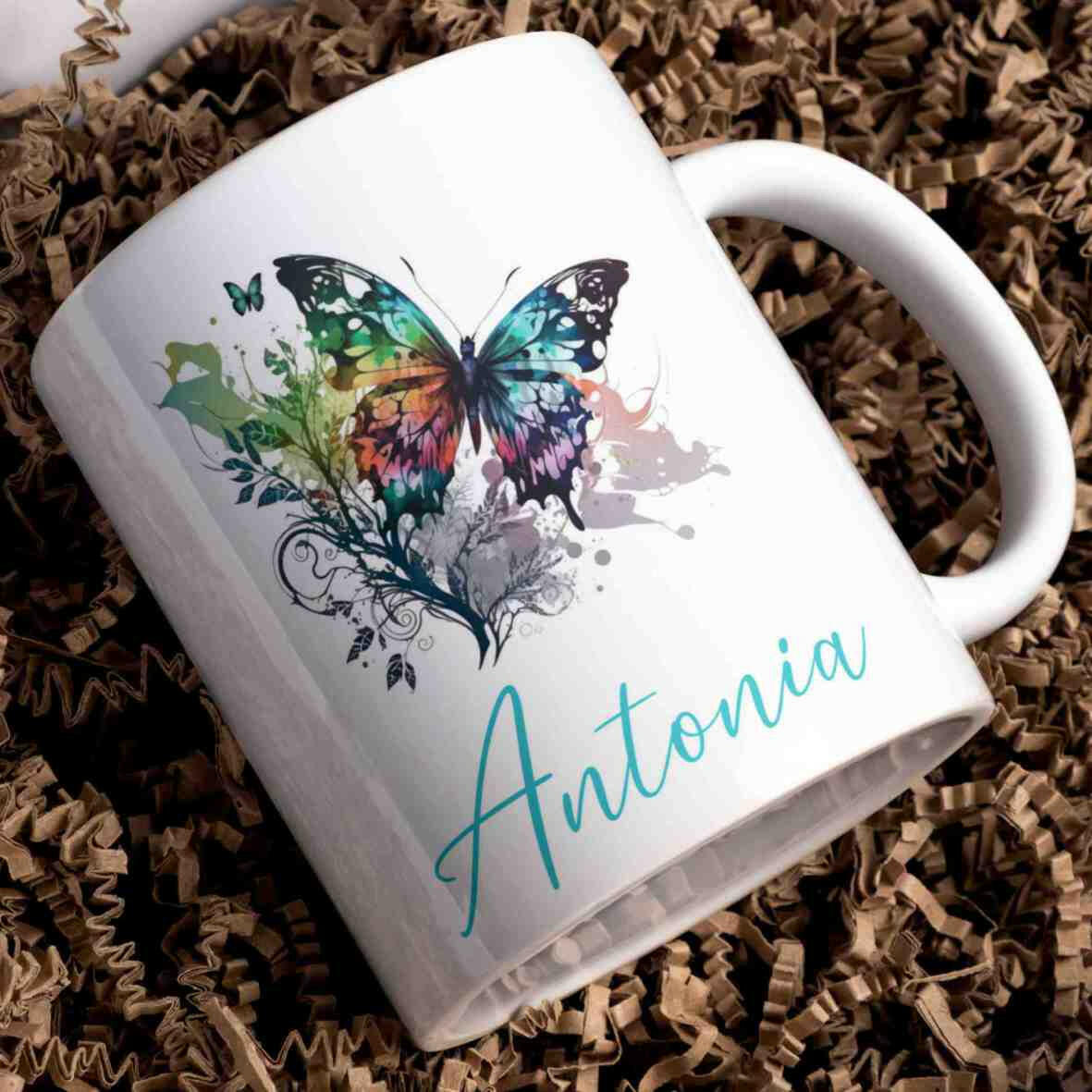 Tasse Keramik Schmetterling – Fanny