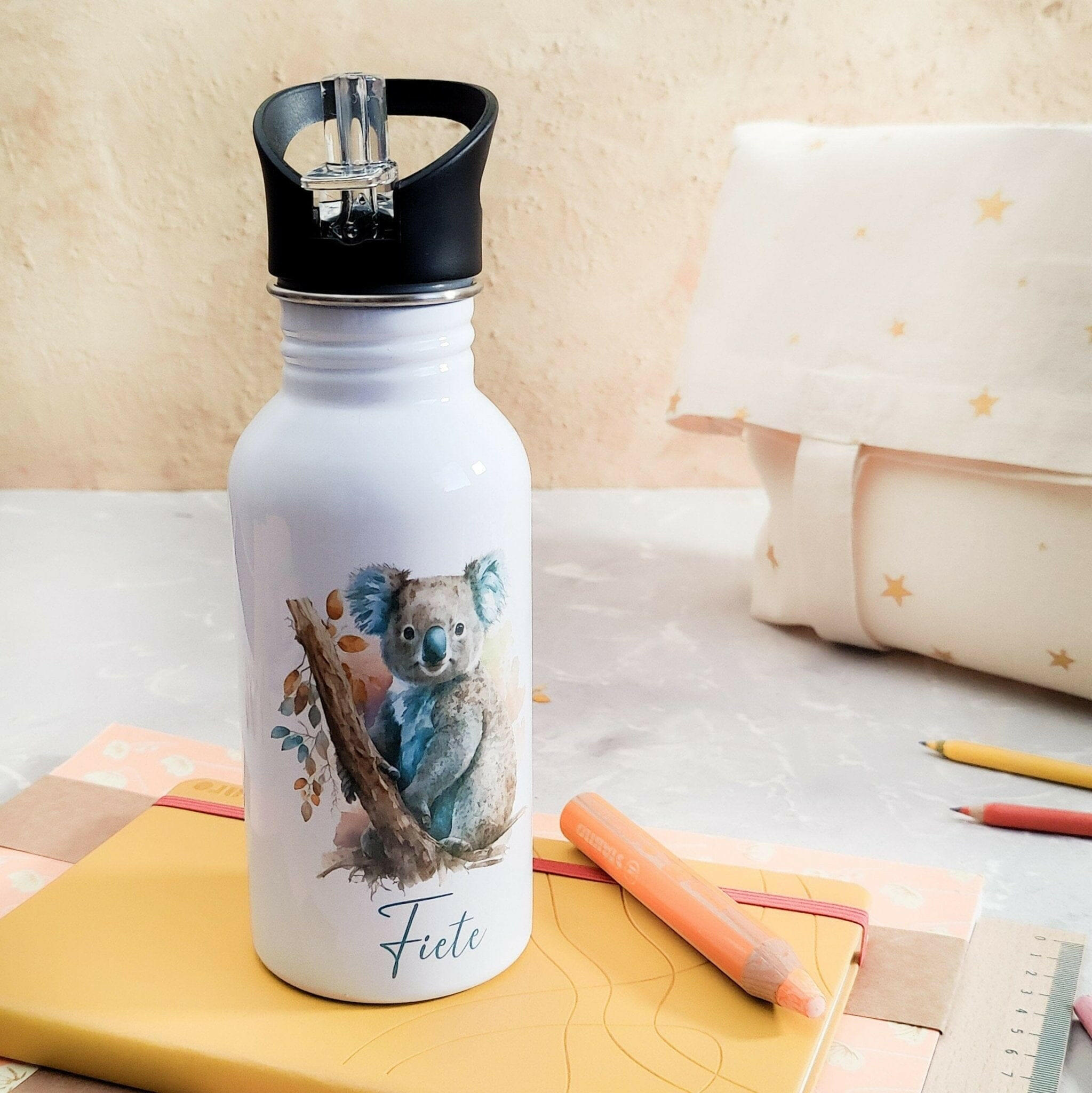 Trinkflasche Edelstahl Koala – Fiete