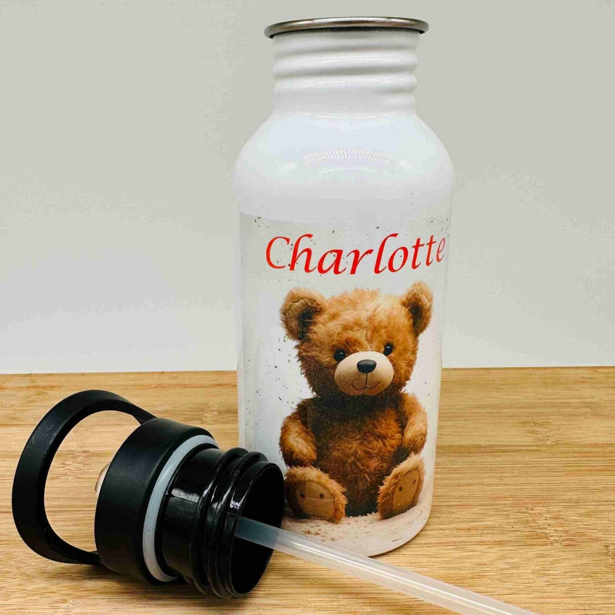 Trinkflasche Edelstahl Bär – Charlotte