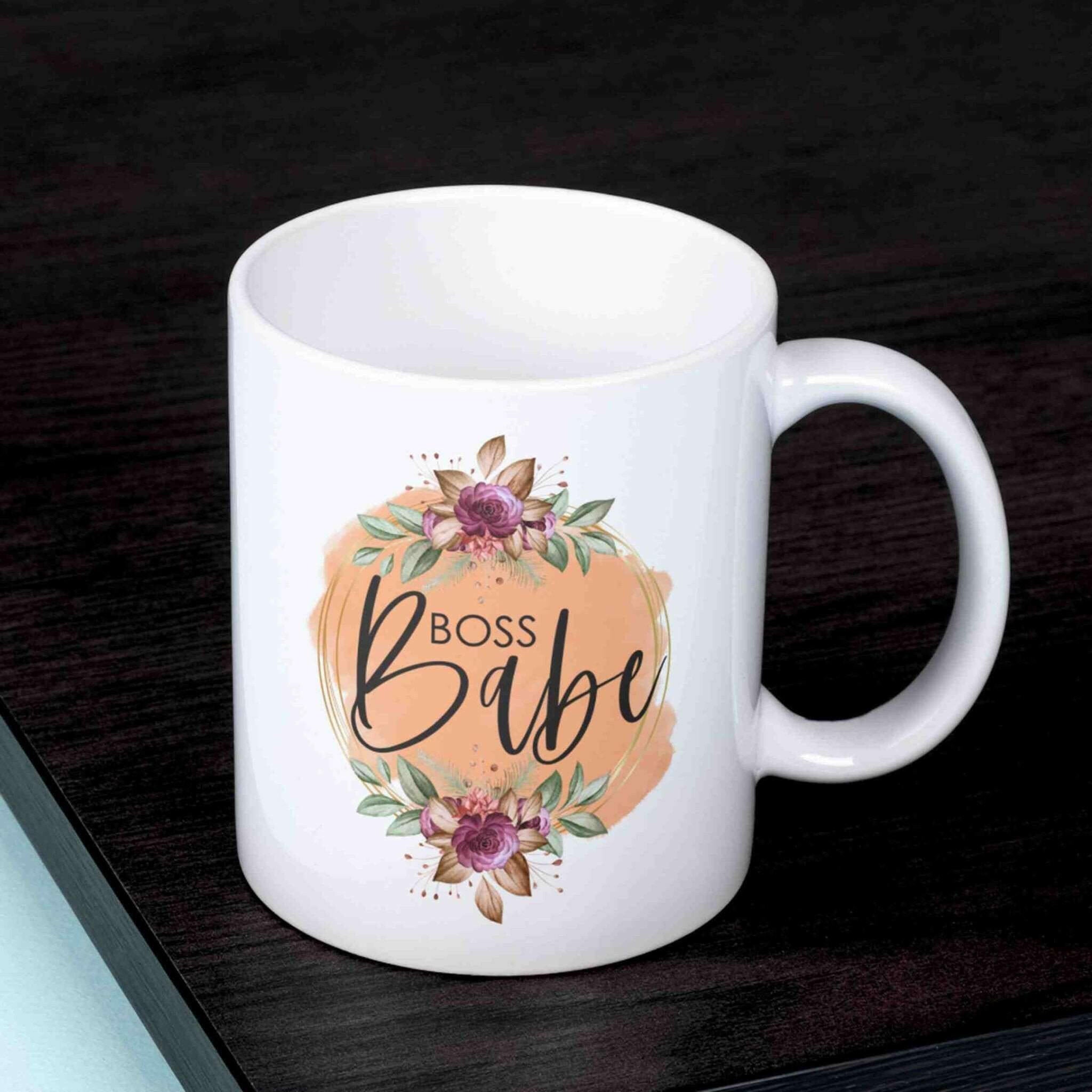 Motivations-Tasse Boss Babe.