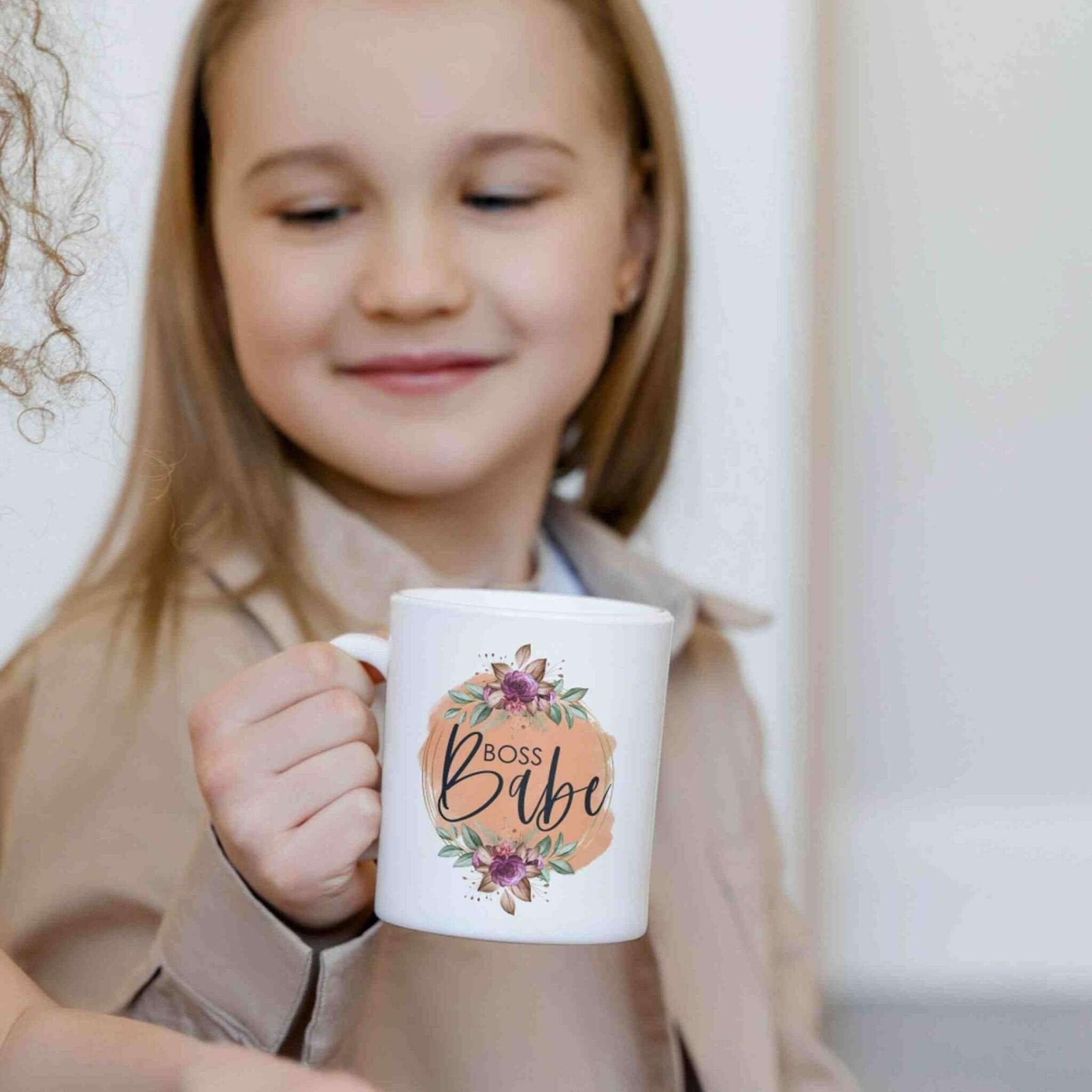 Motivations-Tasse Boss Babe.