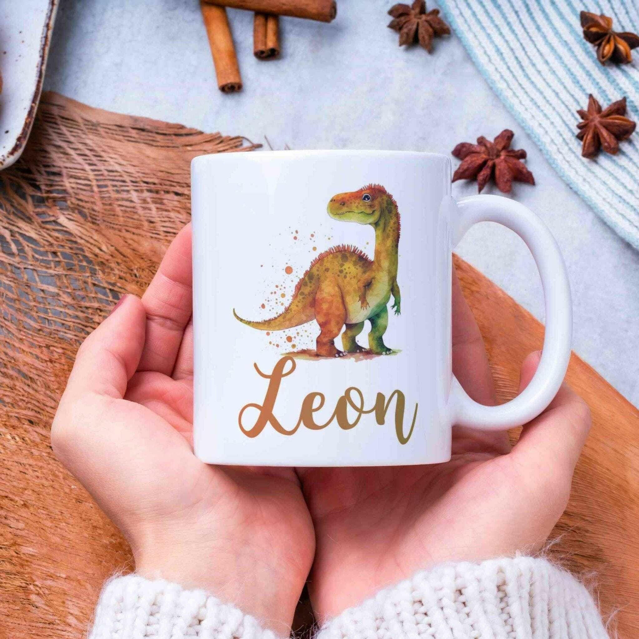 Personalisierte Tasse Dino.
