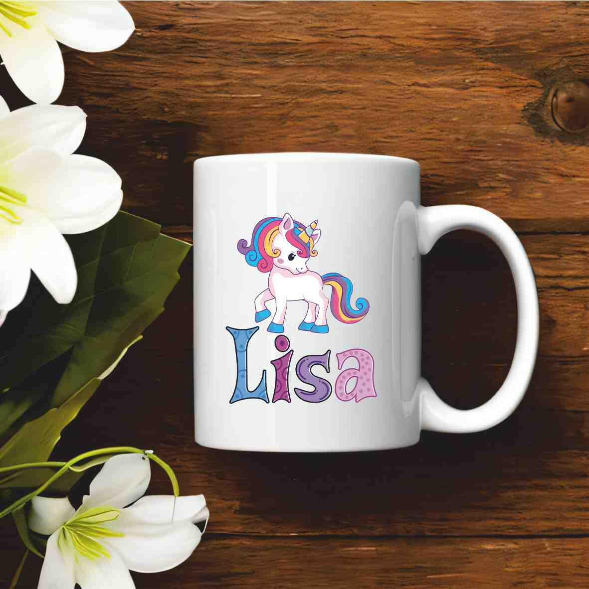 Personalisierte Tasse Einhorn (2).