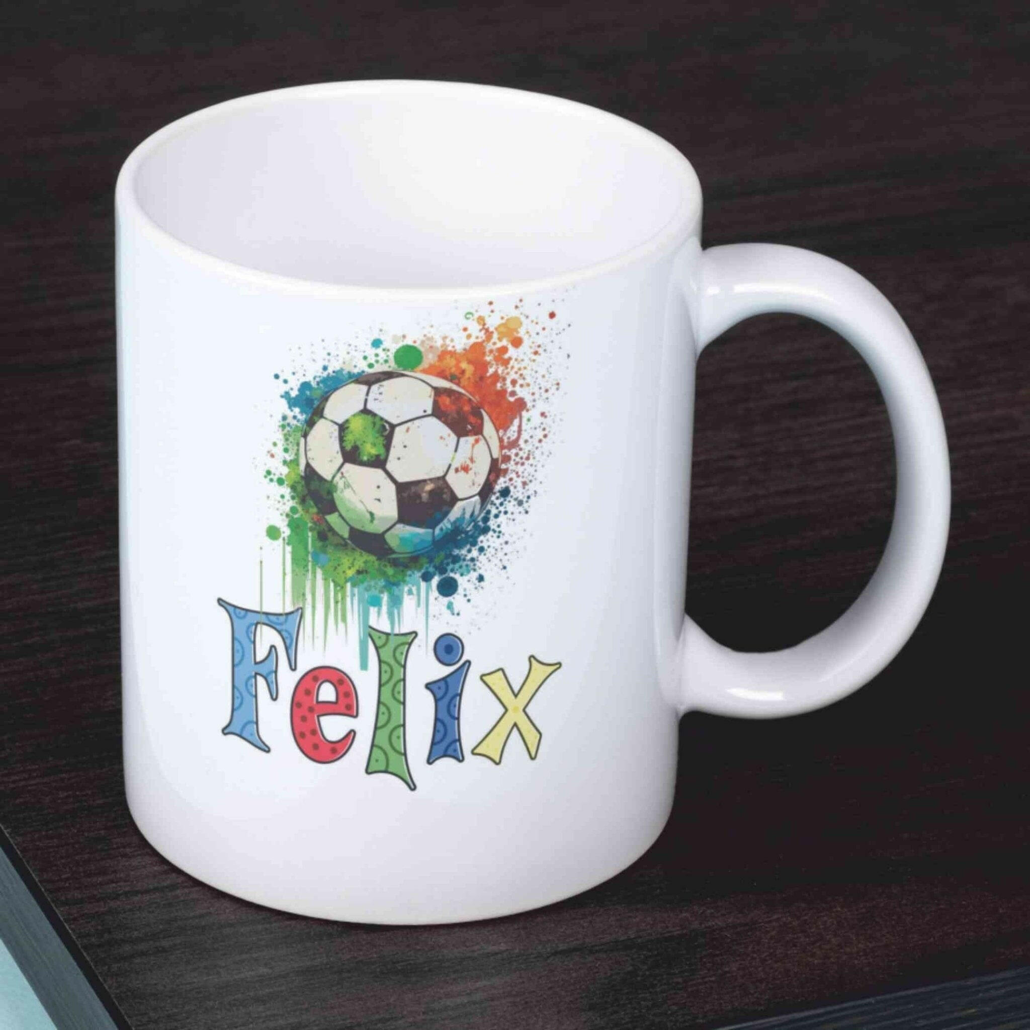 Personalisierte Tasse Fußball (1).