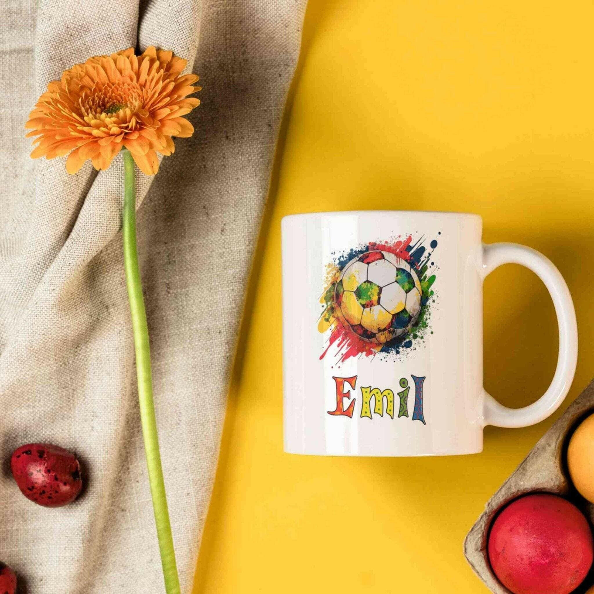 Personalisierte Tasse Fußball (2).