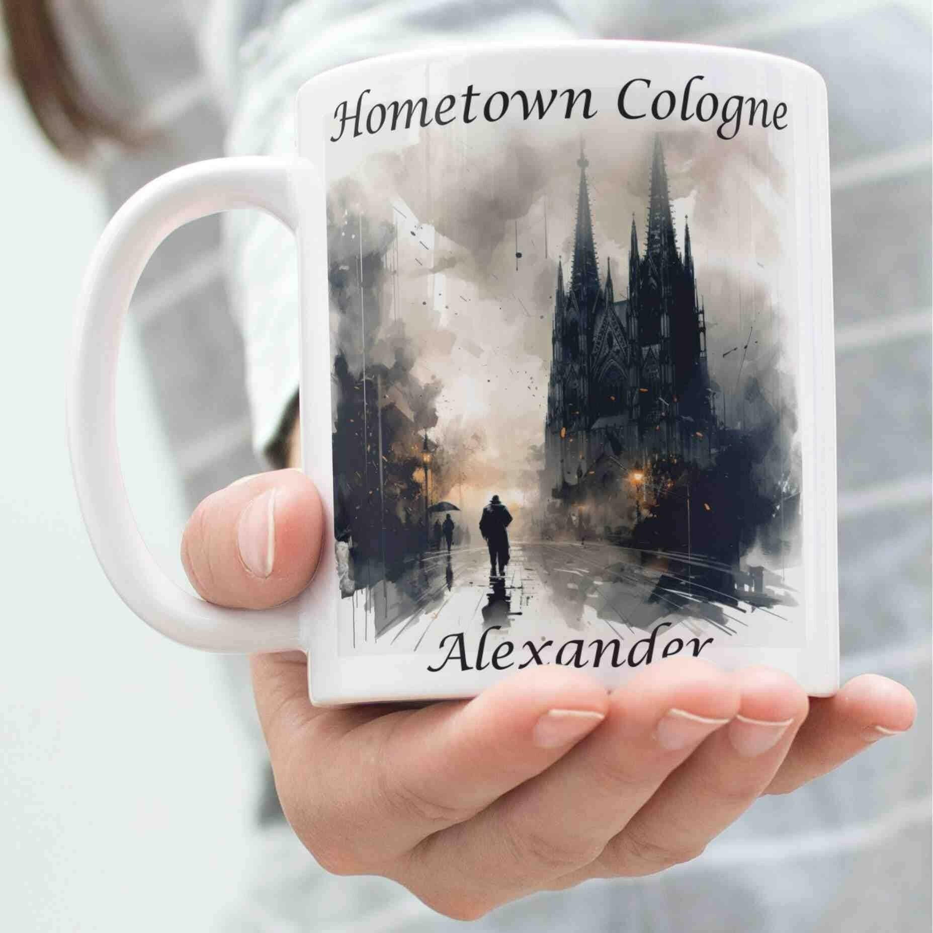 Personalisierte Tasse Hometown Cologne.