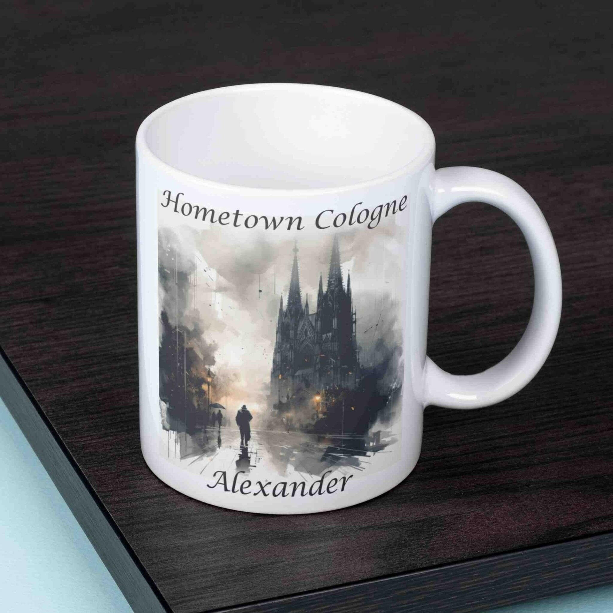 Personalisierte Tasse Hometown Cologne.
