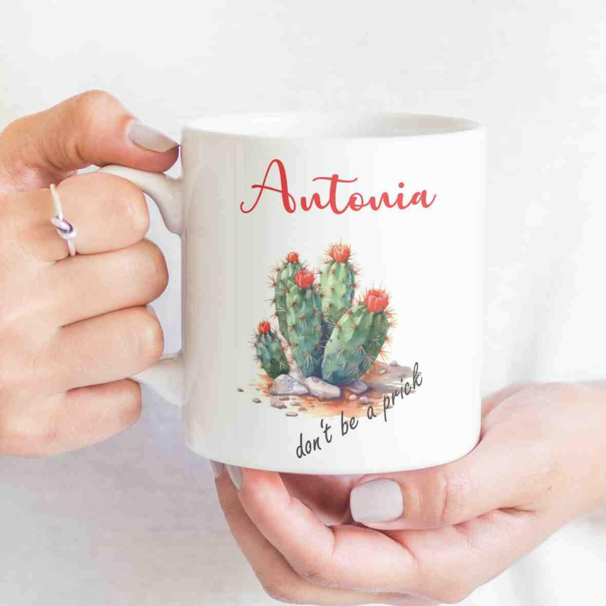 Personalisierte Tasse Kaktus (1).