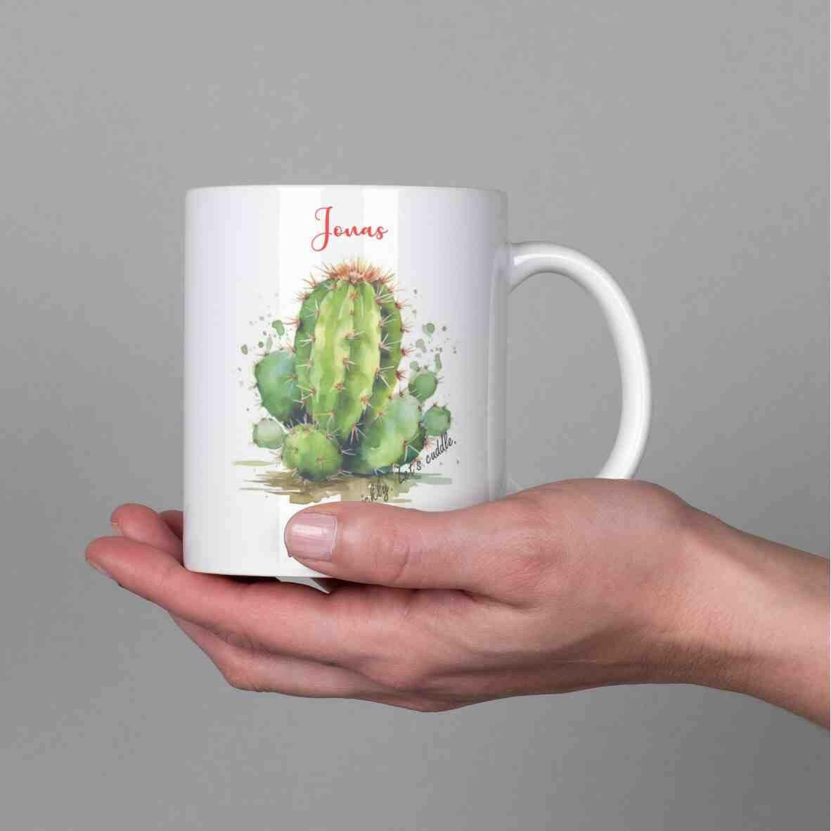 Personalisierte Tasse Kaktus (2).