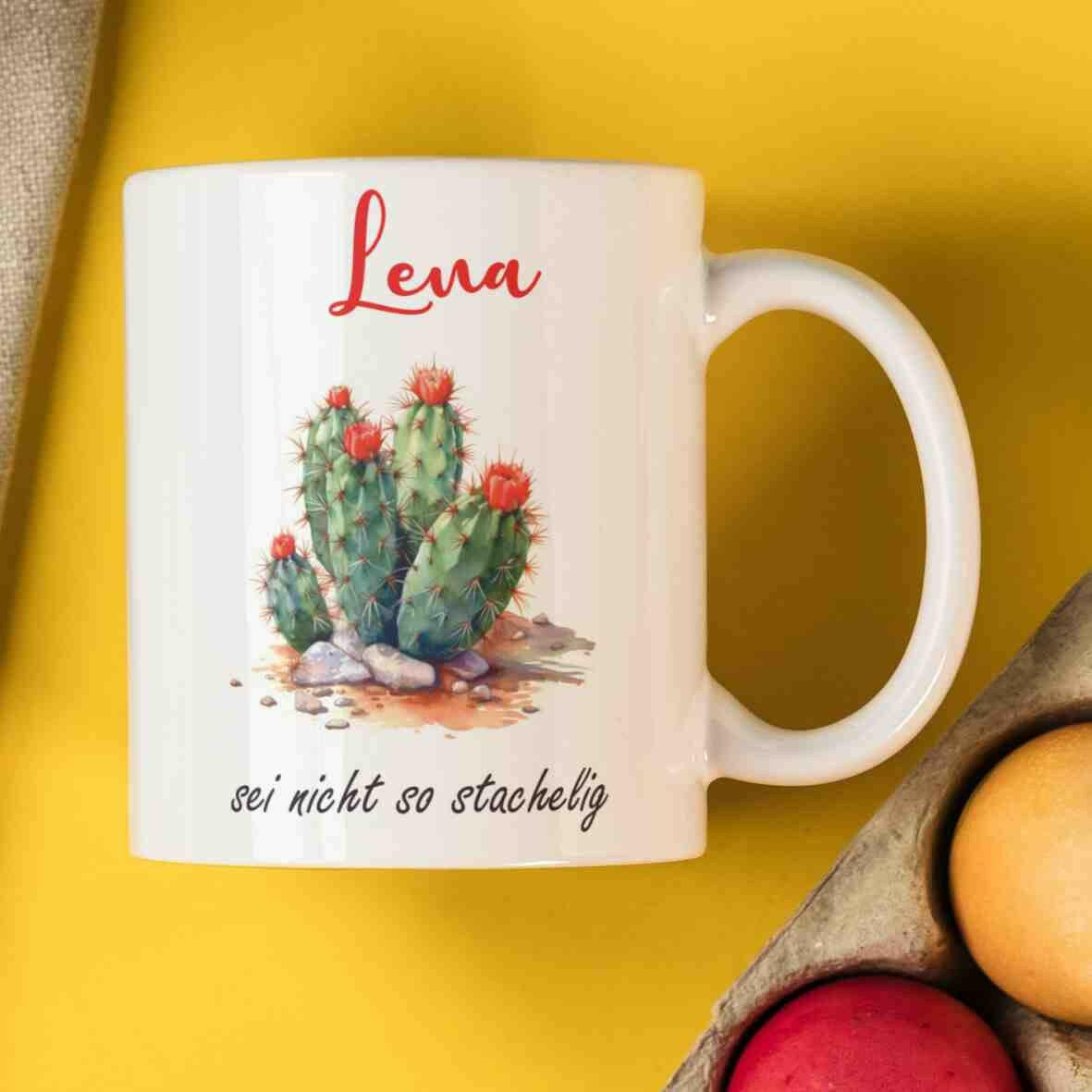 Personalisierte Tasse Kaktus (3).
