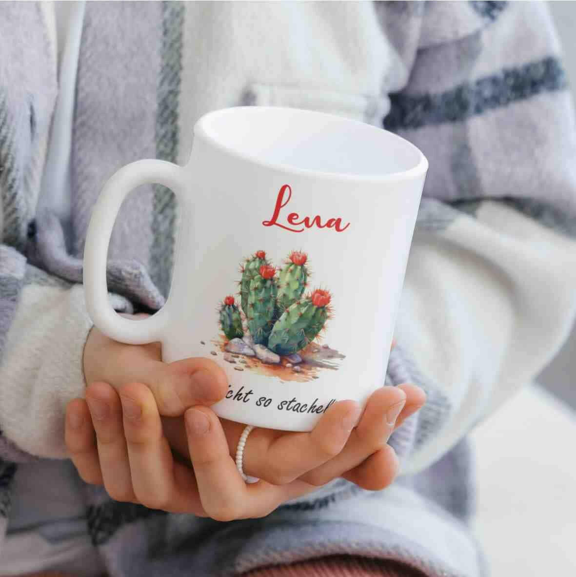 Personalisierte Tasse Kaktus (3).
