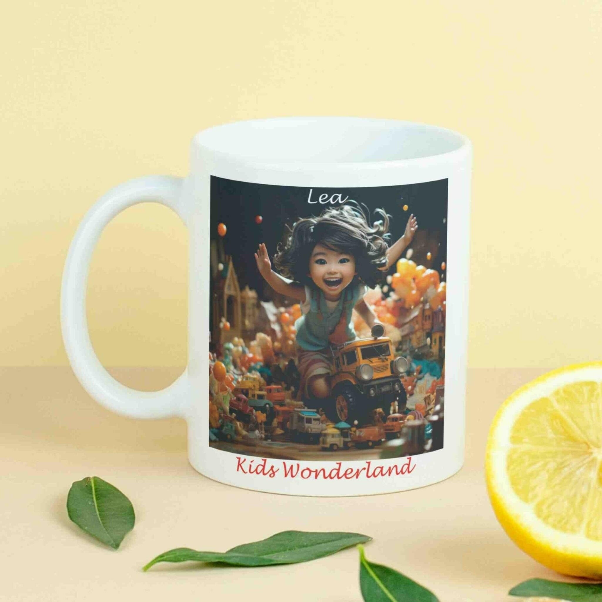 Personalisierte Tasse Kids-Wonderland.