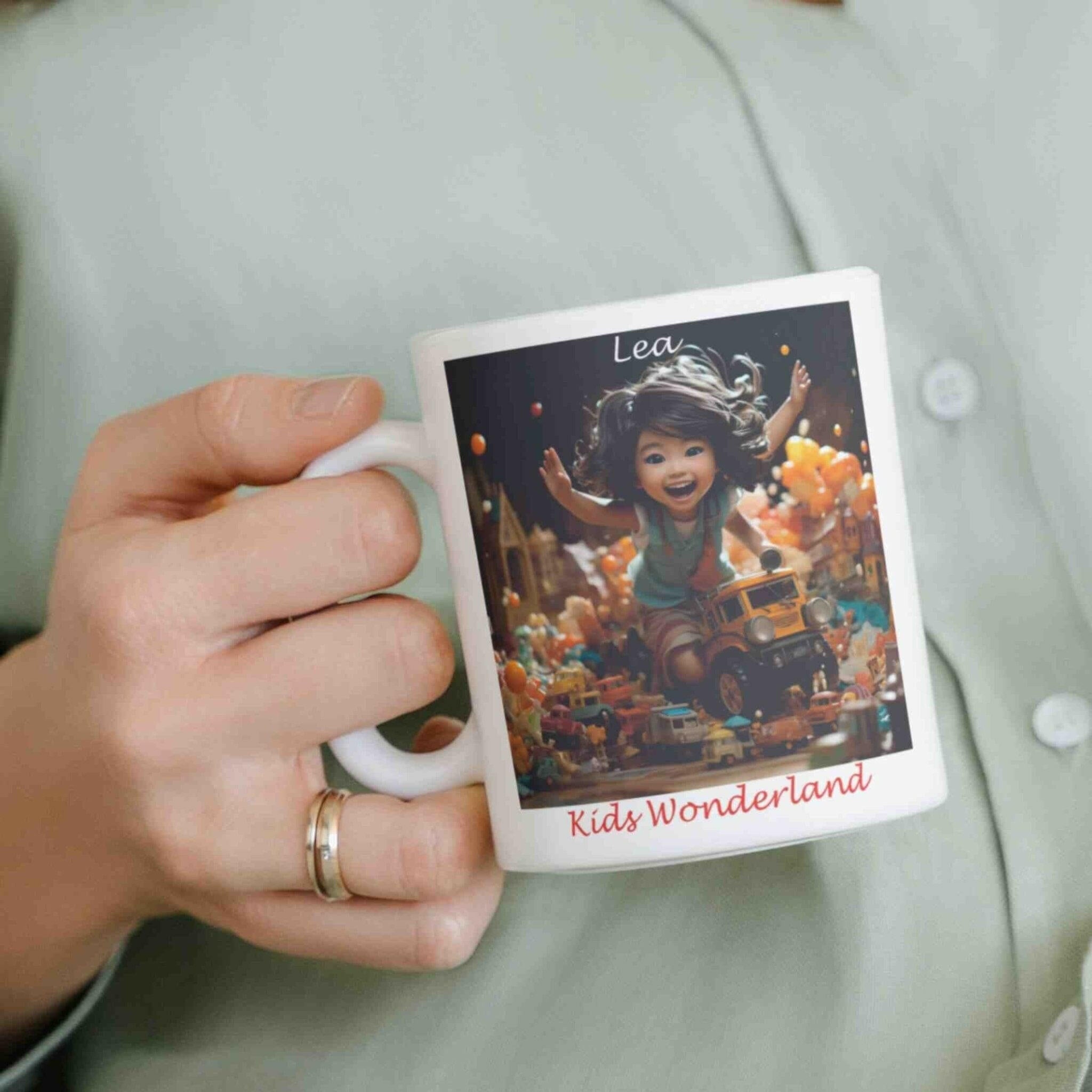 Personalisierte Tasse Kids-Wonderland.