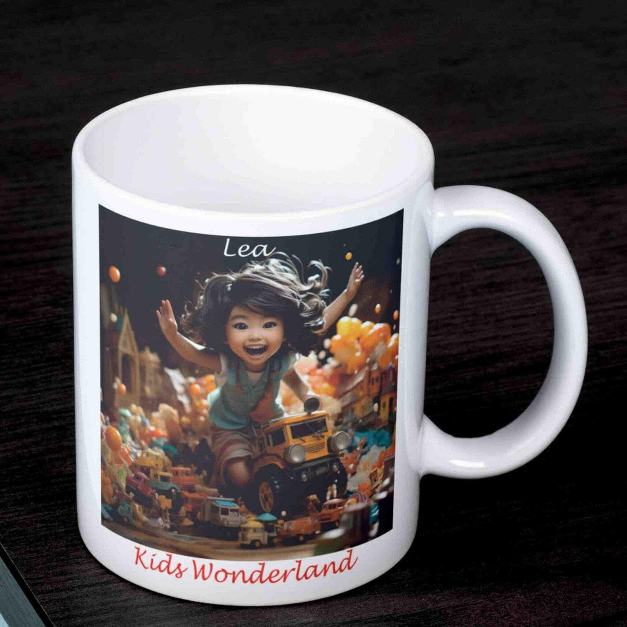 Personalisierte Tasse Kids-Wonderland.