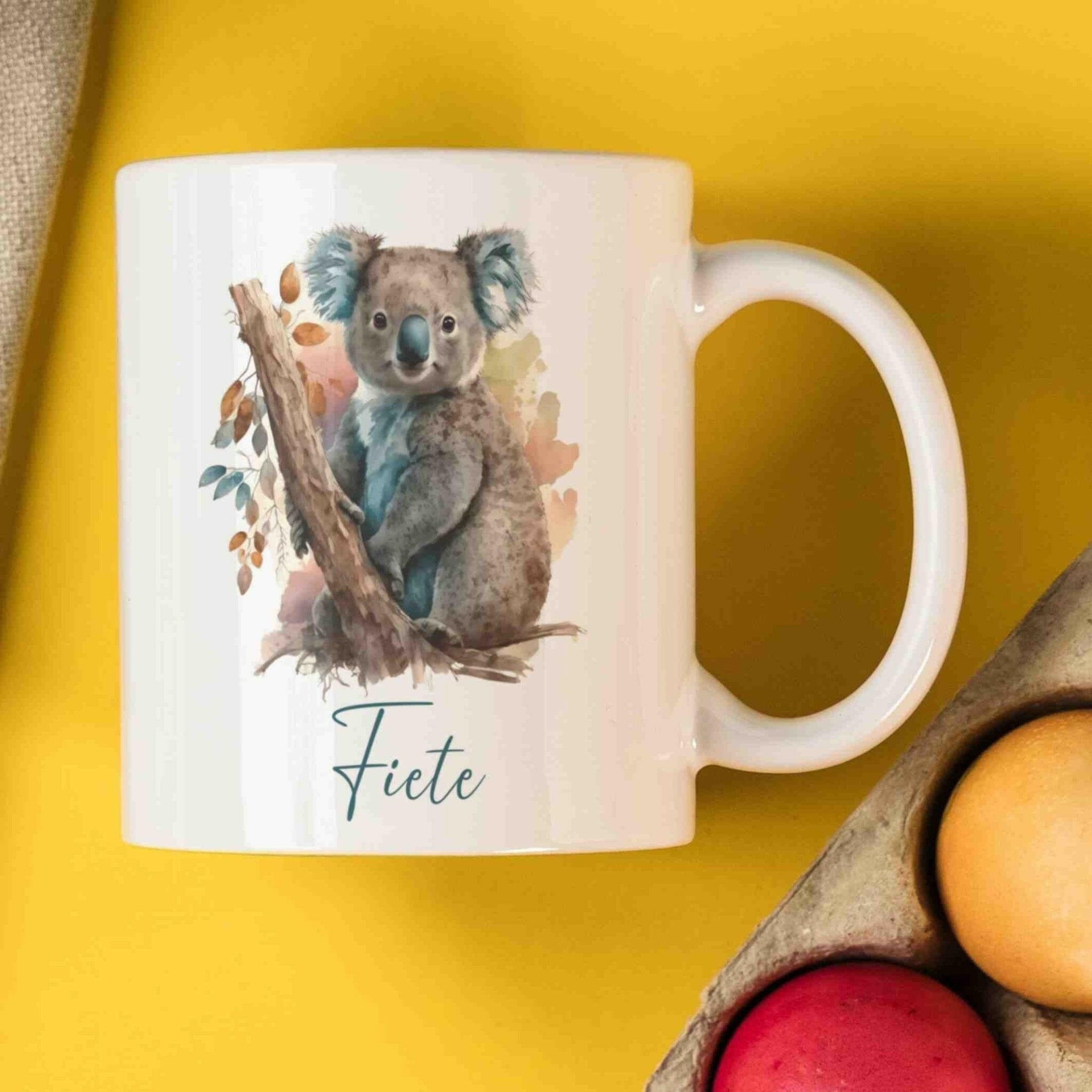Personalisierte Tasse Koala (1).
