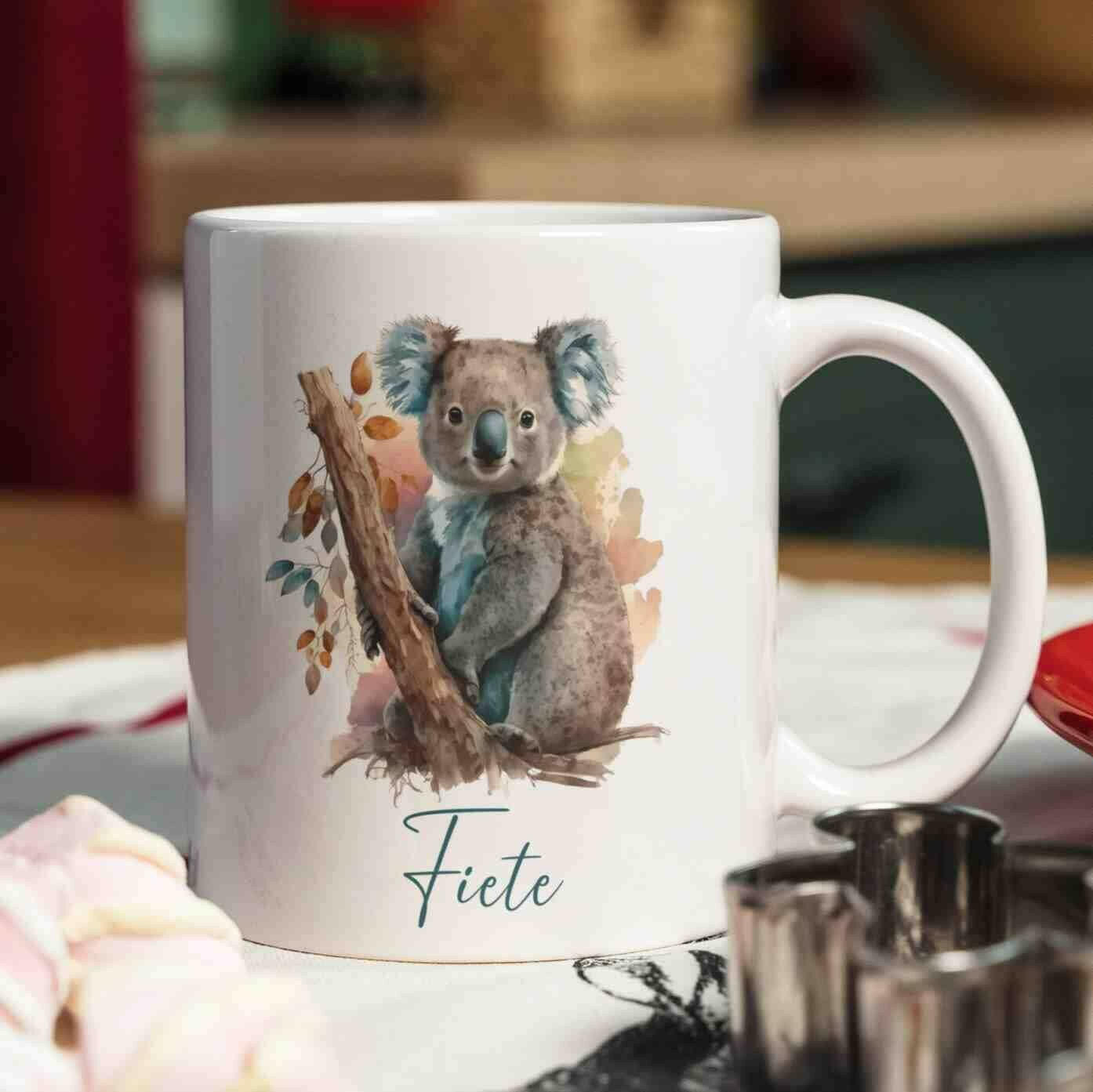 Personalisierte Tasse Koala (1).
