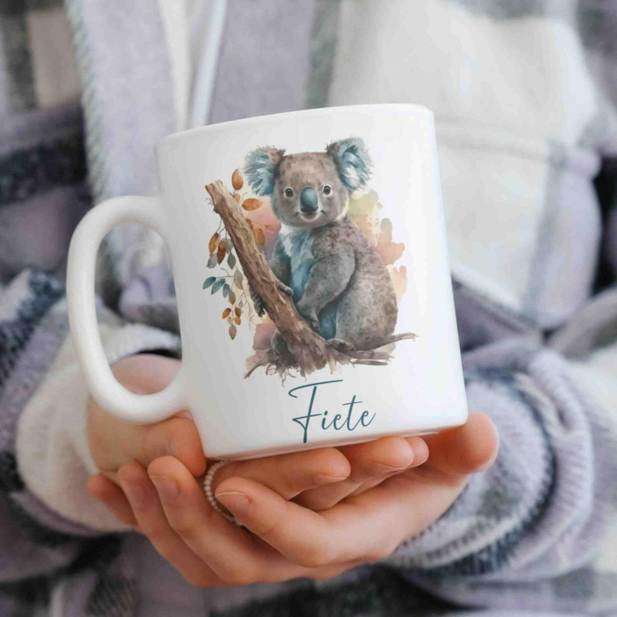 Personalisierte Tasse Koala (1).