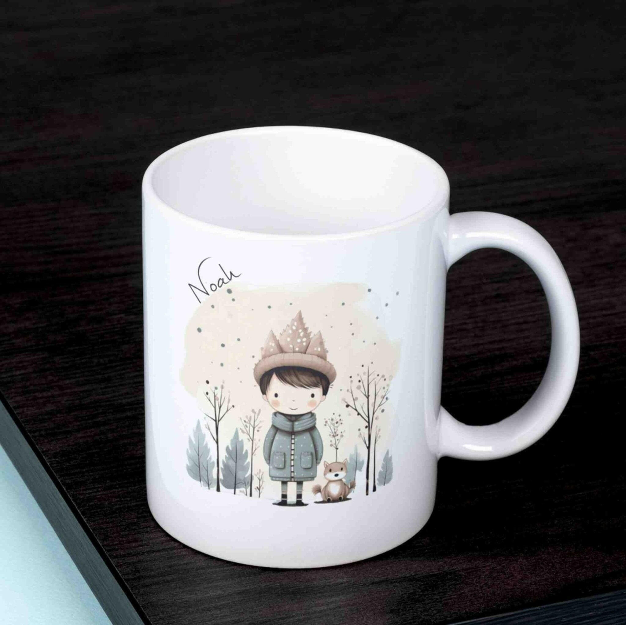 Personalisierte Tasse Little Prince-Grafik.