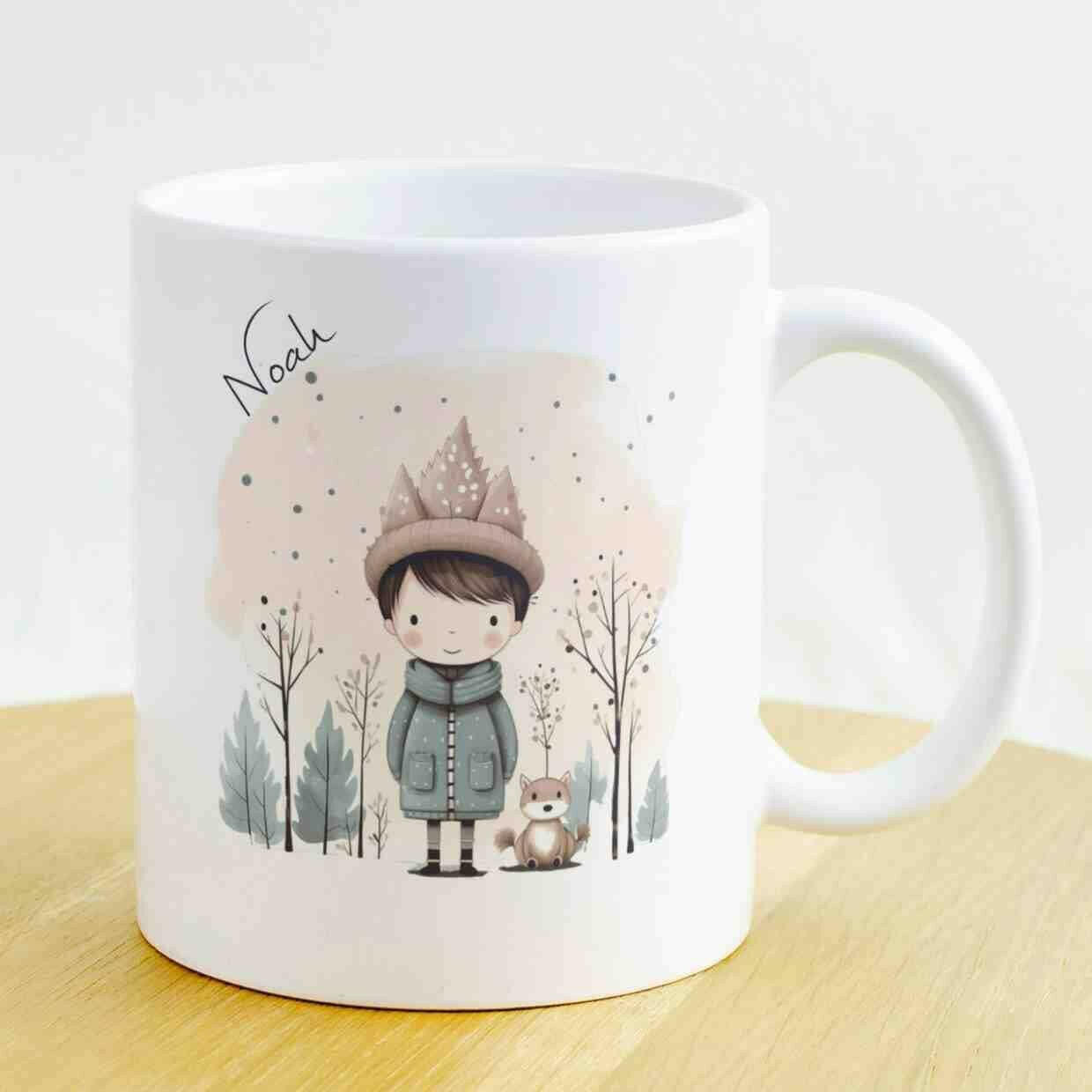 Personalisierte Tasse Little Prince-Grafik.