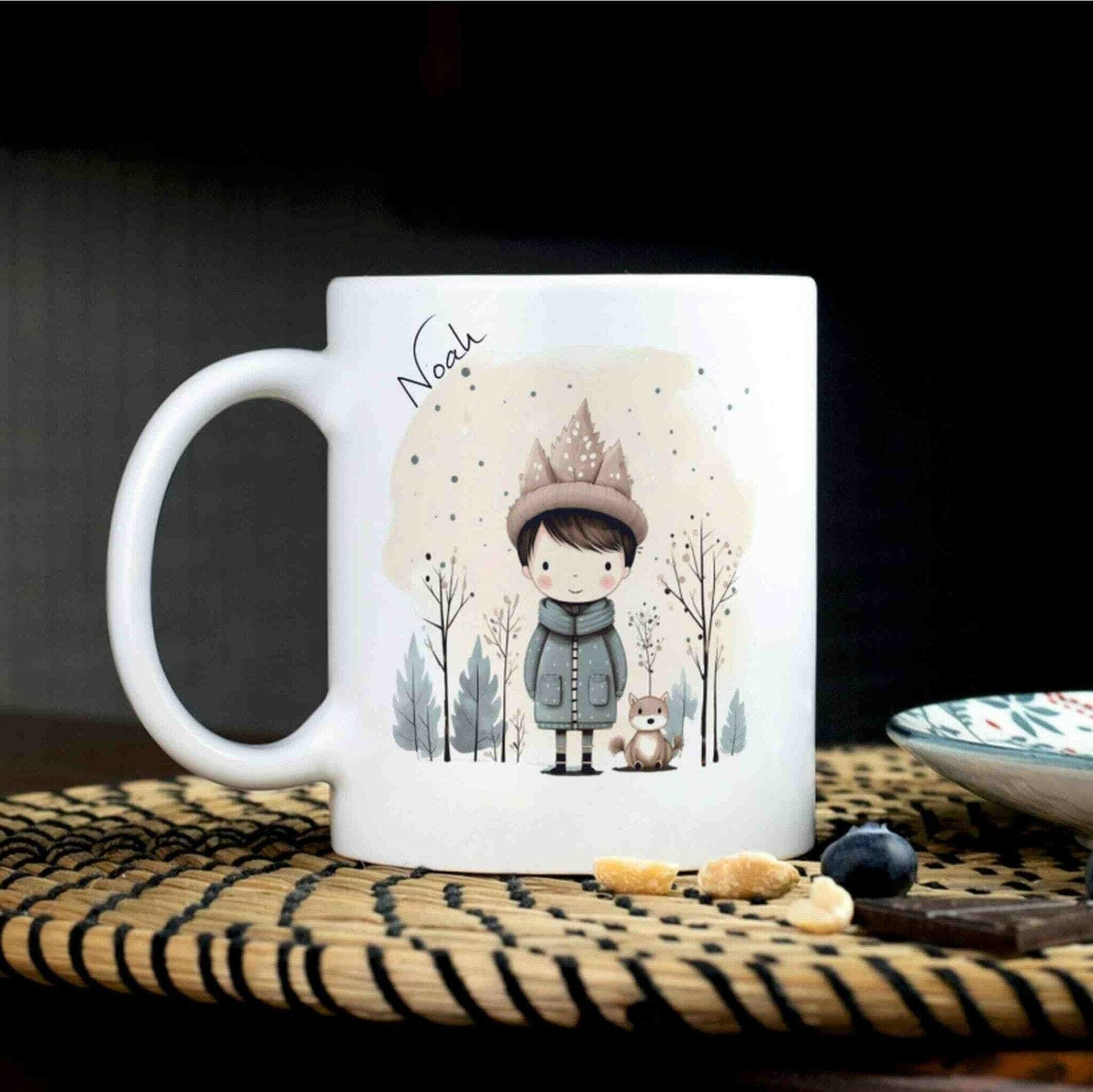 Personalisierte Tasse Little Prince-Grafik.
