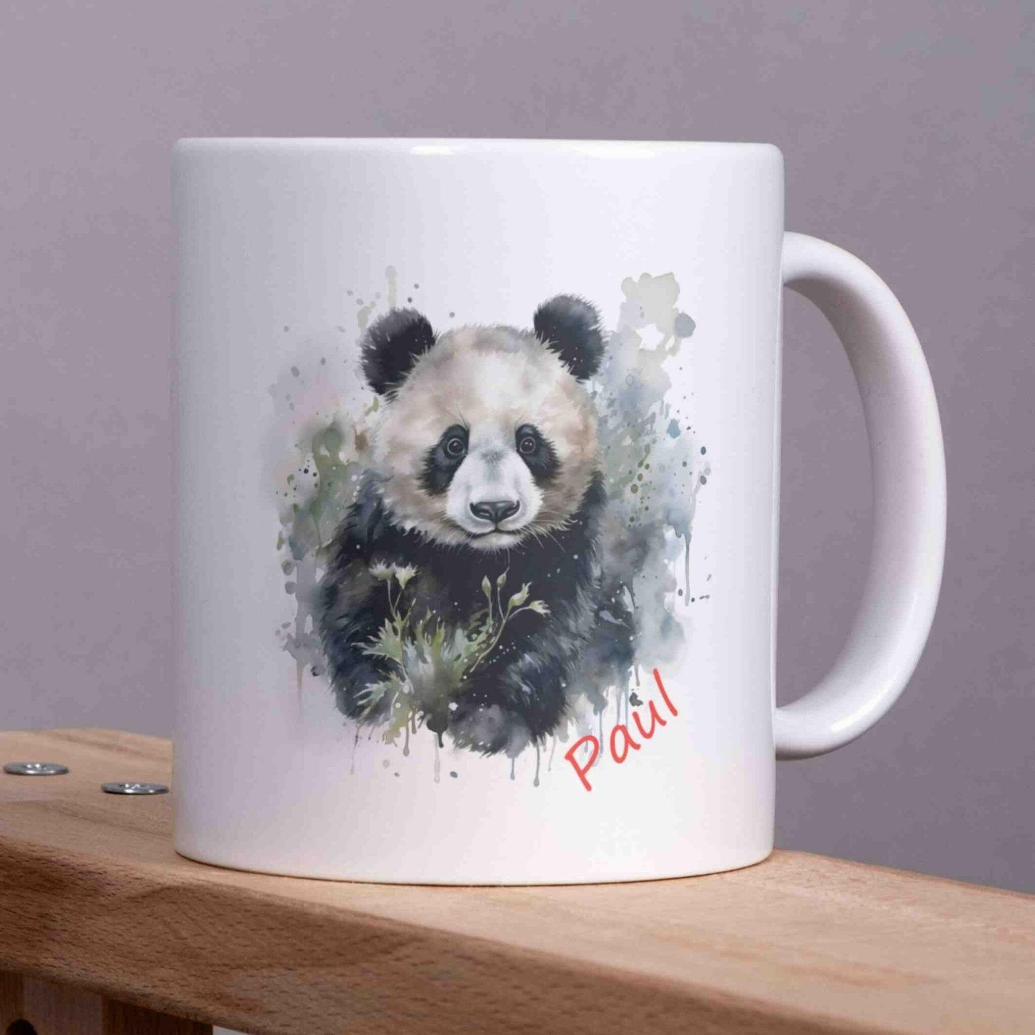 Personalisierte Tasse Panda.
