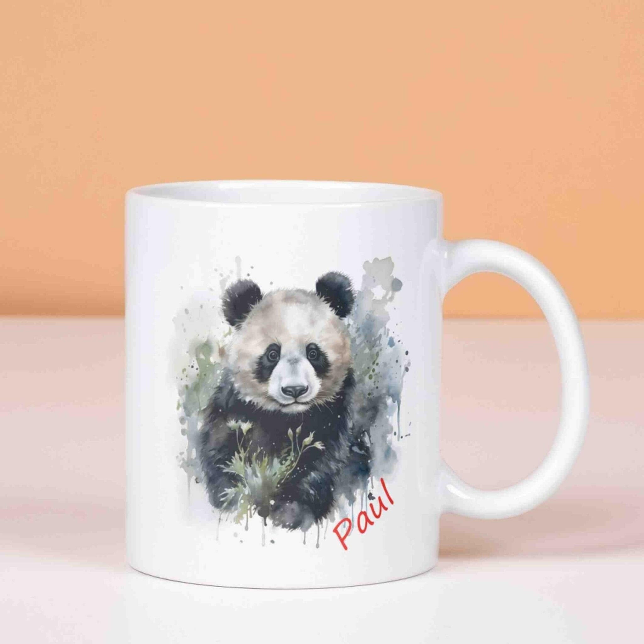 Personalisierte Tasse Panda.