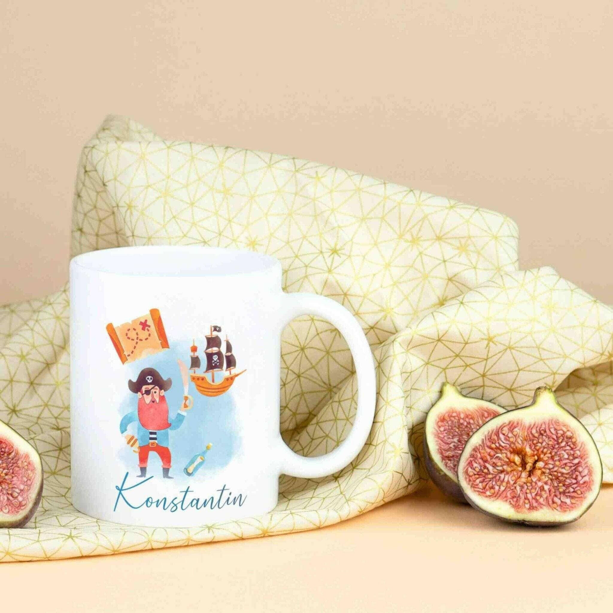 Personalisierte Tasse Pirat.