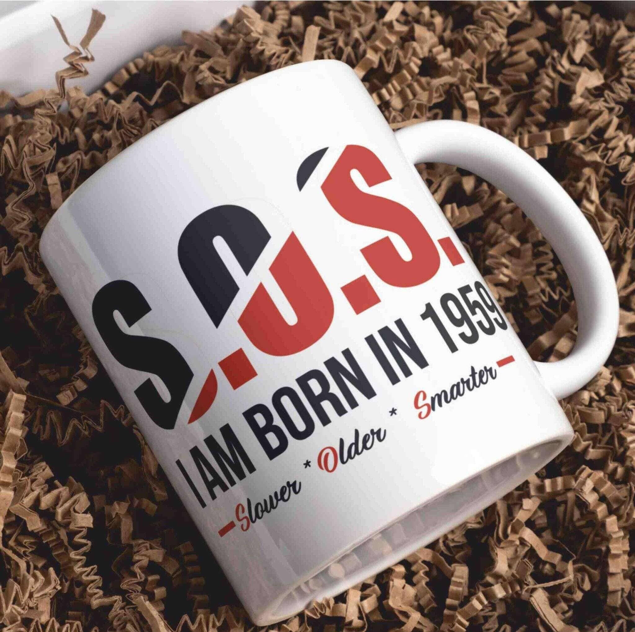 Personalisierte Tasse S.O.S. (1)-Grafik.