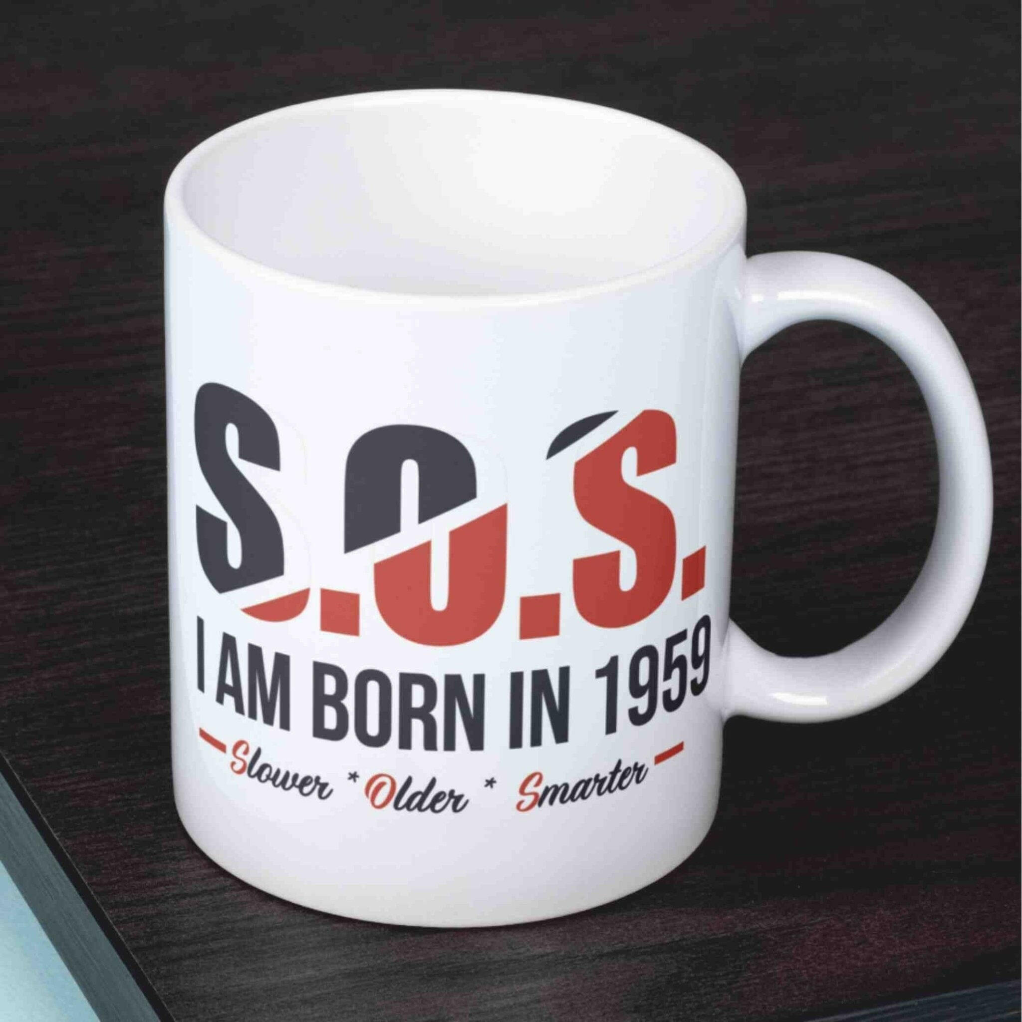 Personalisierte Tasse S.O.S. (1)-Grafik.