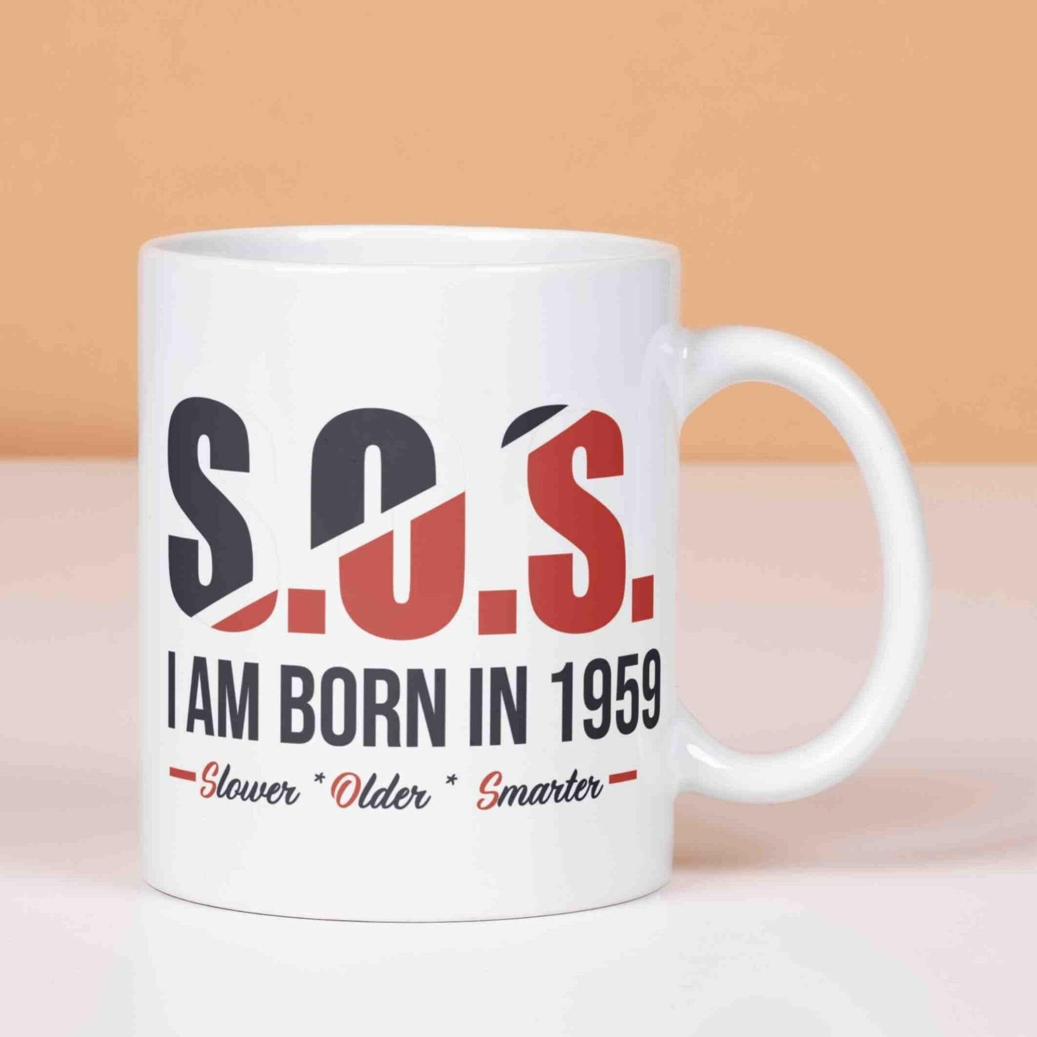Personalisierte Tasse S.O.S. (1)-Grafik.