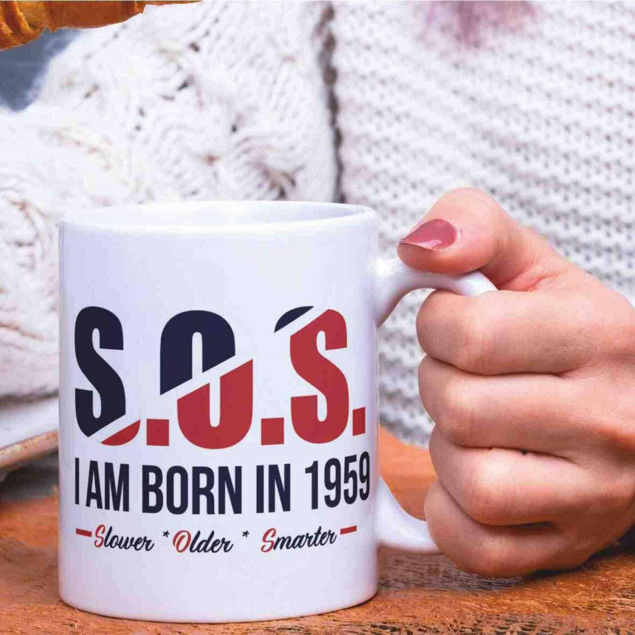Personalisierte Tasse S.O.S. (1)-Grafik.