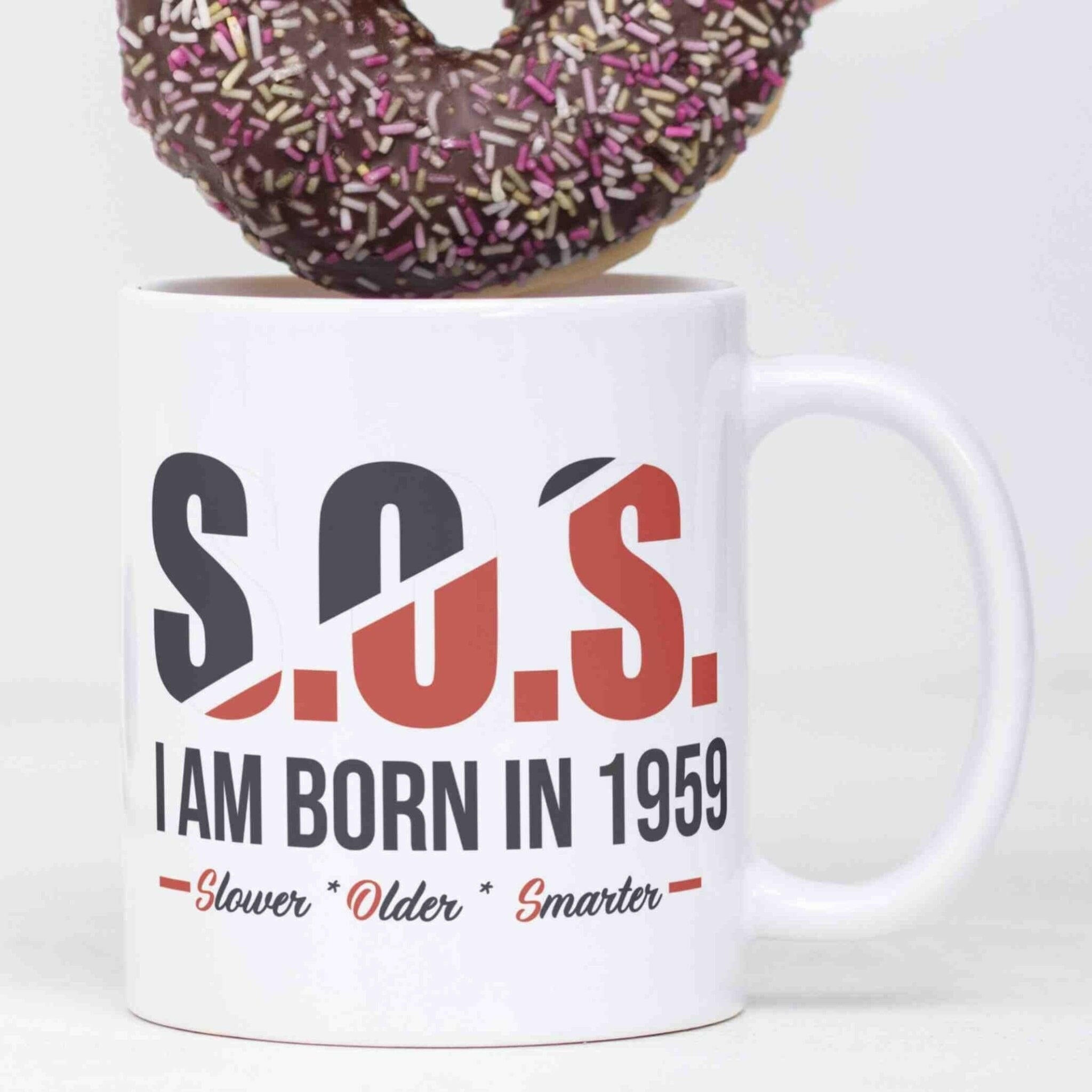 Personalisierte Tasse S.O.S. (1)-Grafik.