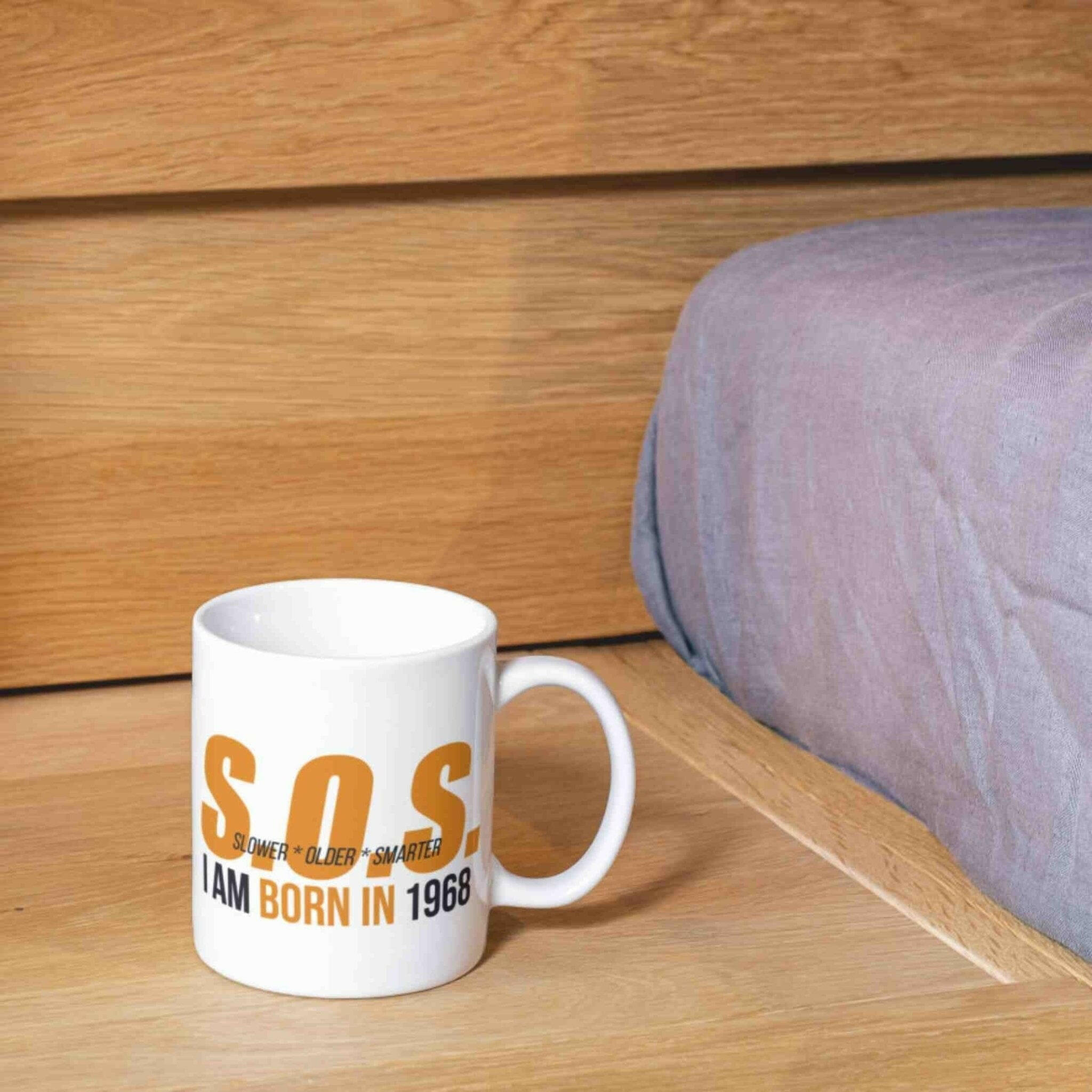 Personalisierte Tasse S.O.S. (3)-Grafik.