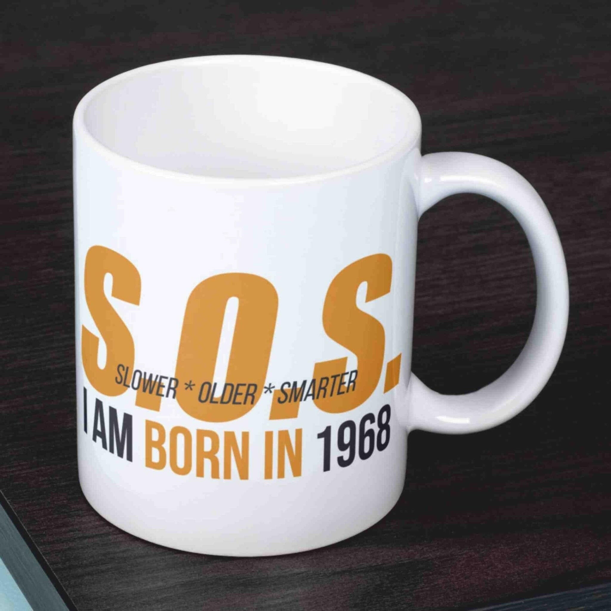 Personalisierte Tasse S.O.S. (3)-Grafik.
