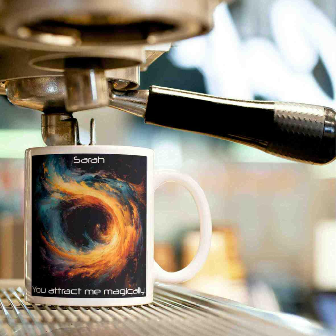 Personalisierte Tasse You Attract Me.