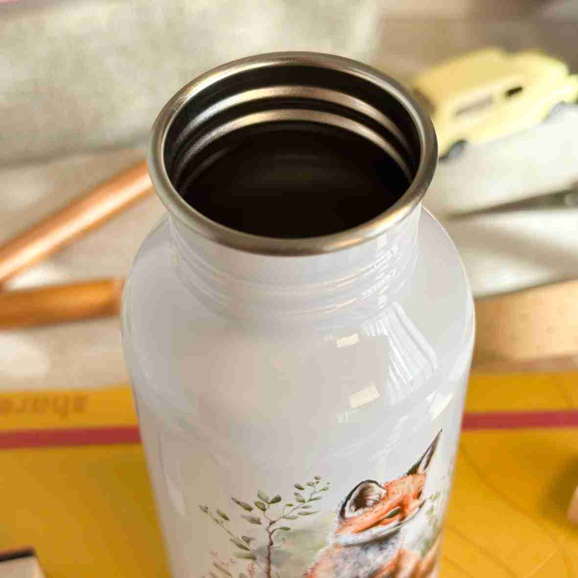 Trinkflasche Edelstahl Fuchs – Niklas