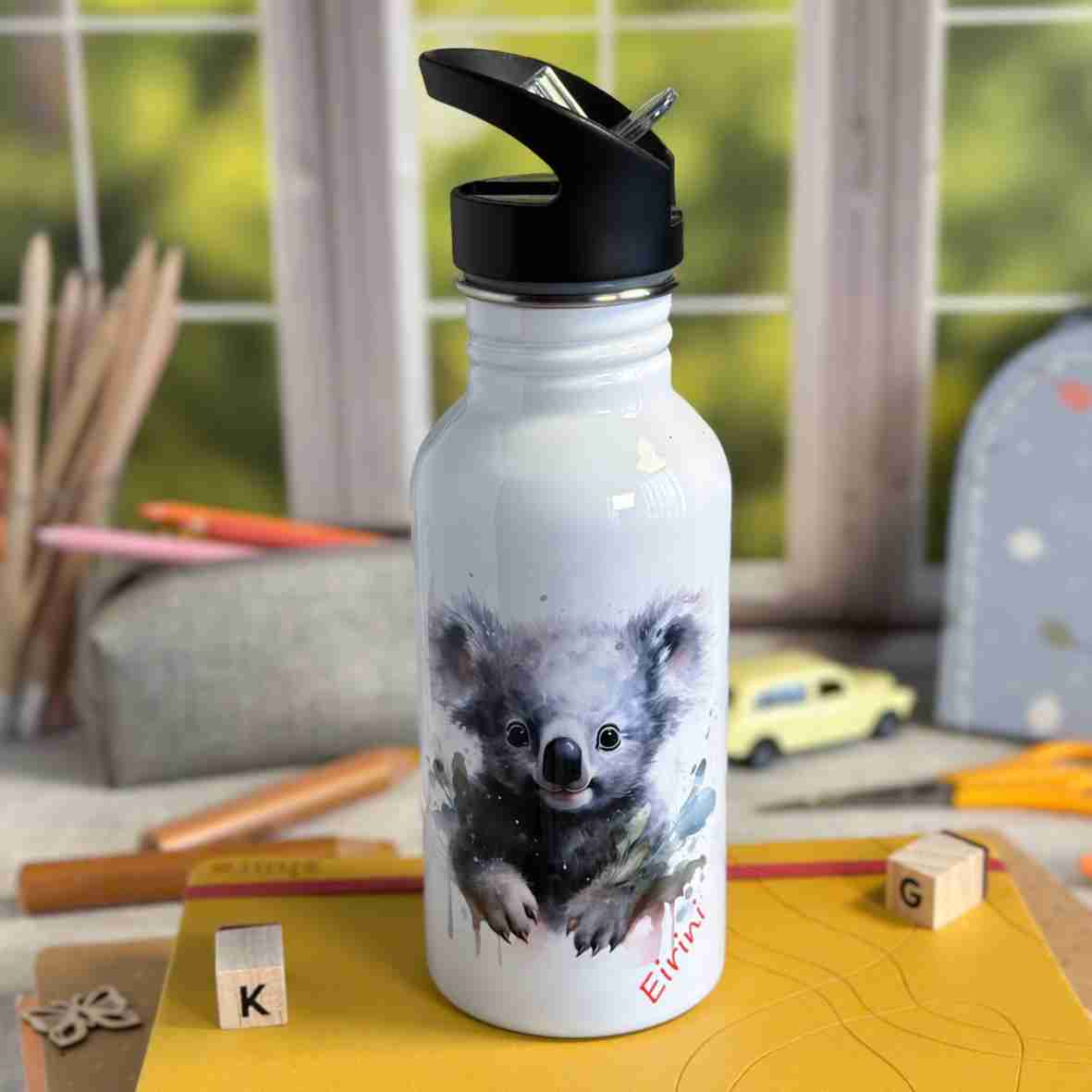Trinkflasche Edelstahl Koala – Eirini