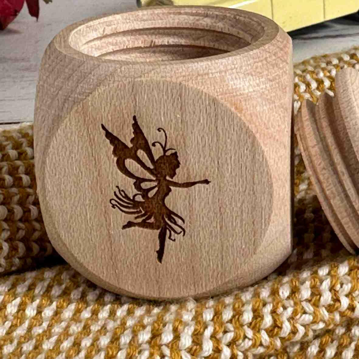 Personalisierte Milchzahndose Fee.