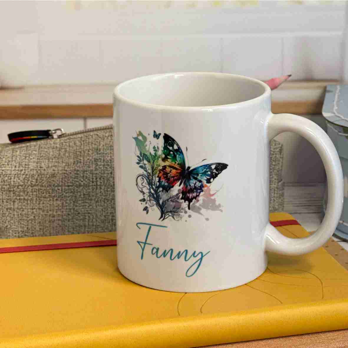 Tasse Keramik Schmetterling – Fanny