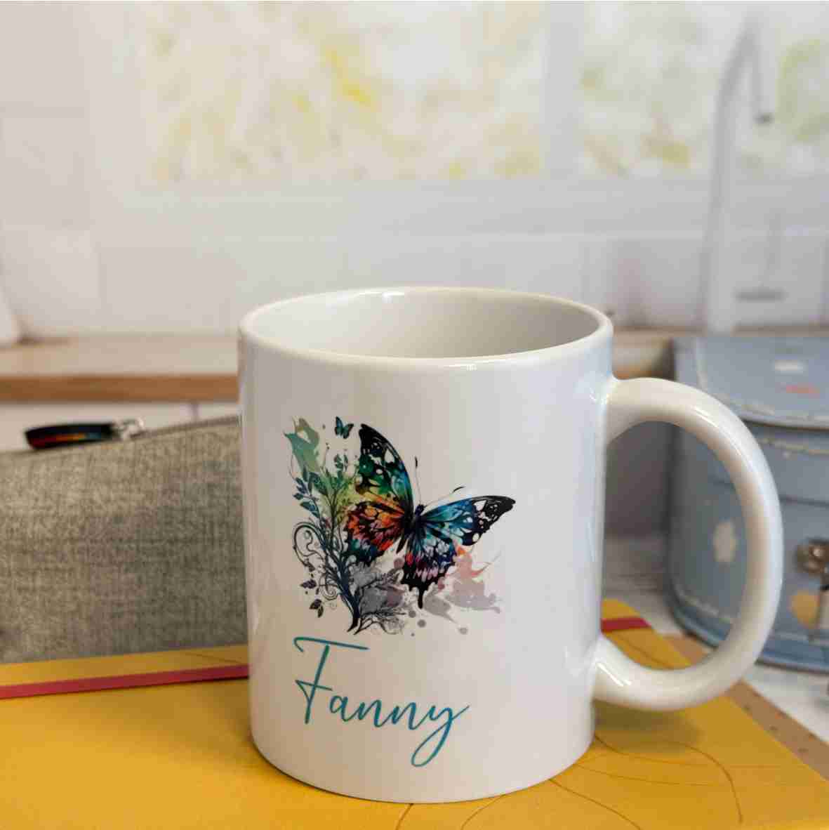 Tasse Keramik Schmetterling – Fanny