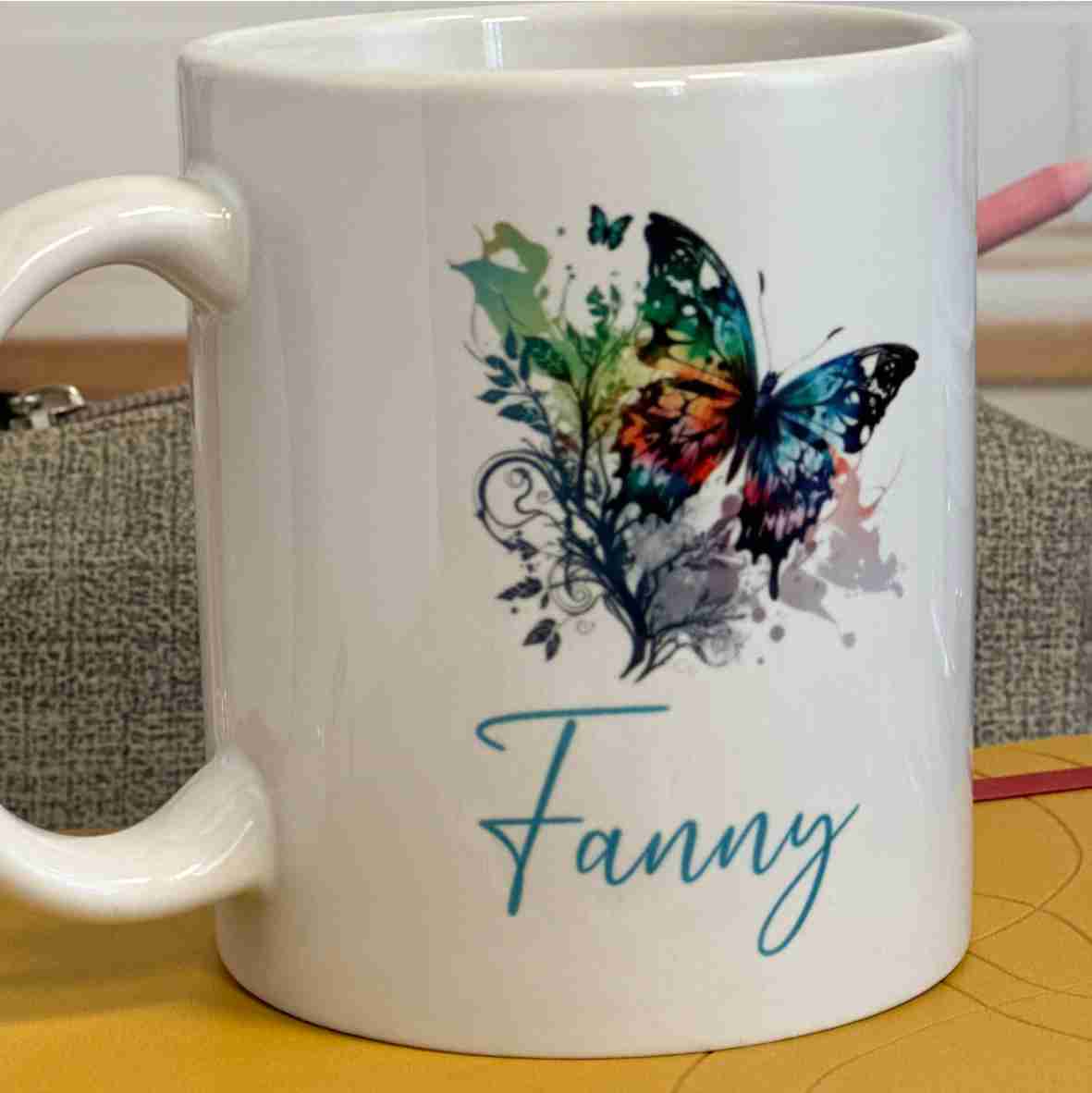 Tasse Keramik Schmetterling – Fanny