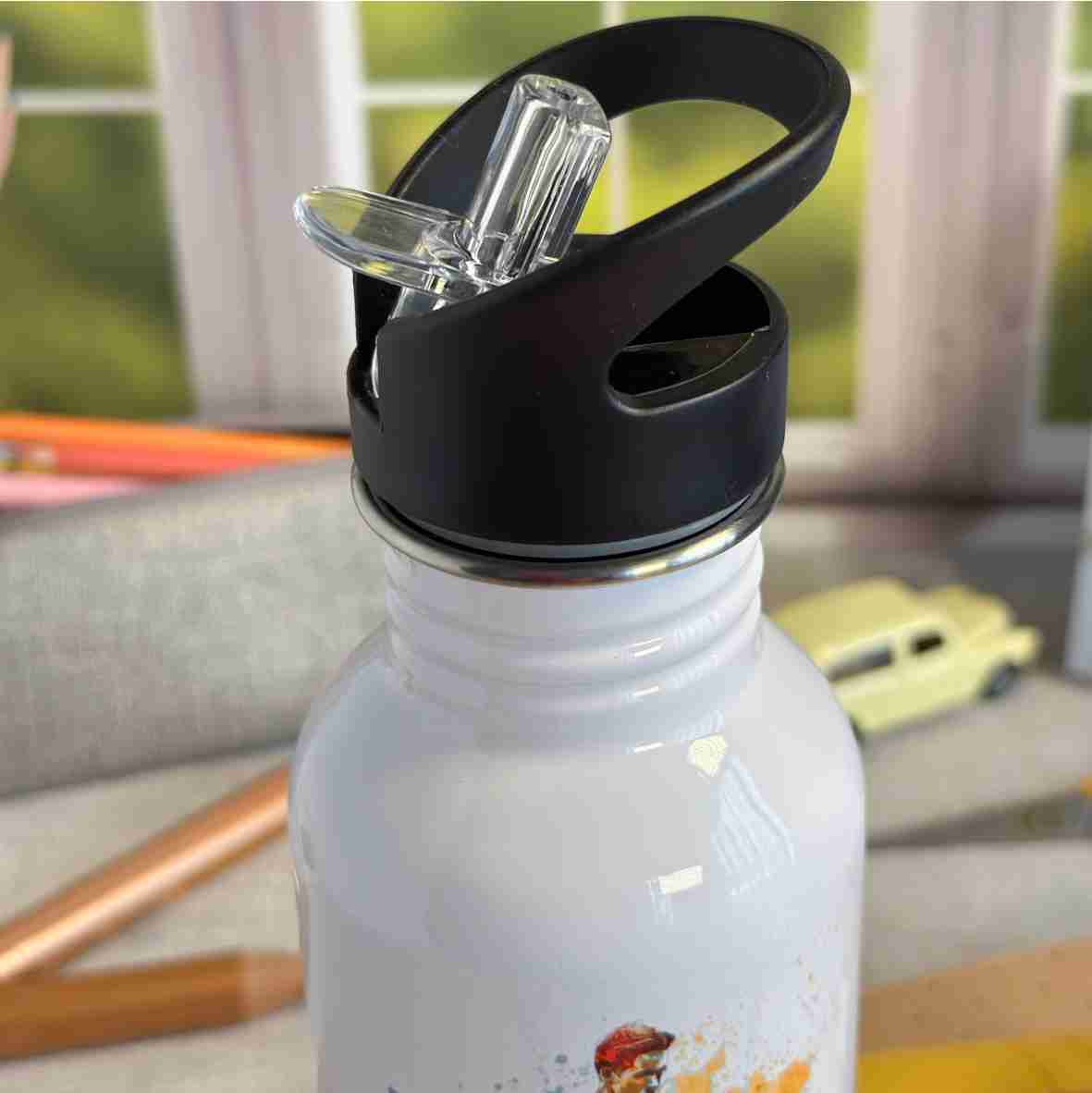 Trinkflasche Edelstahl Fußball – Marius