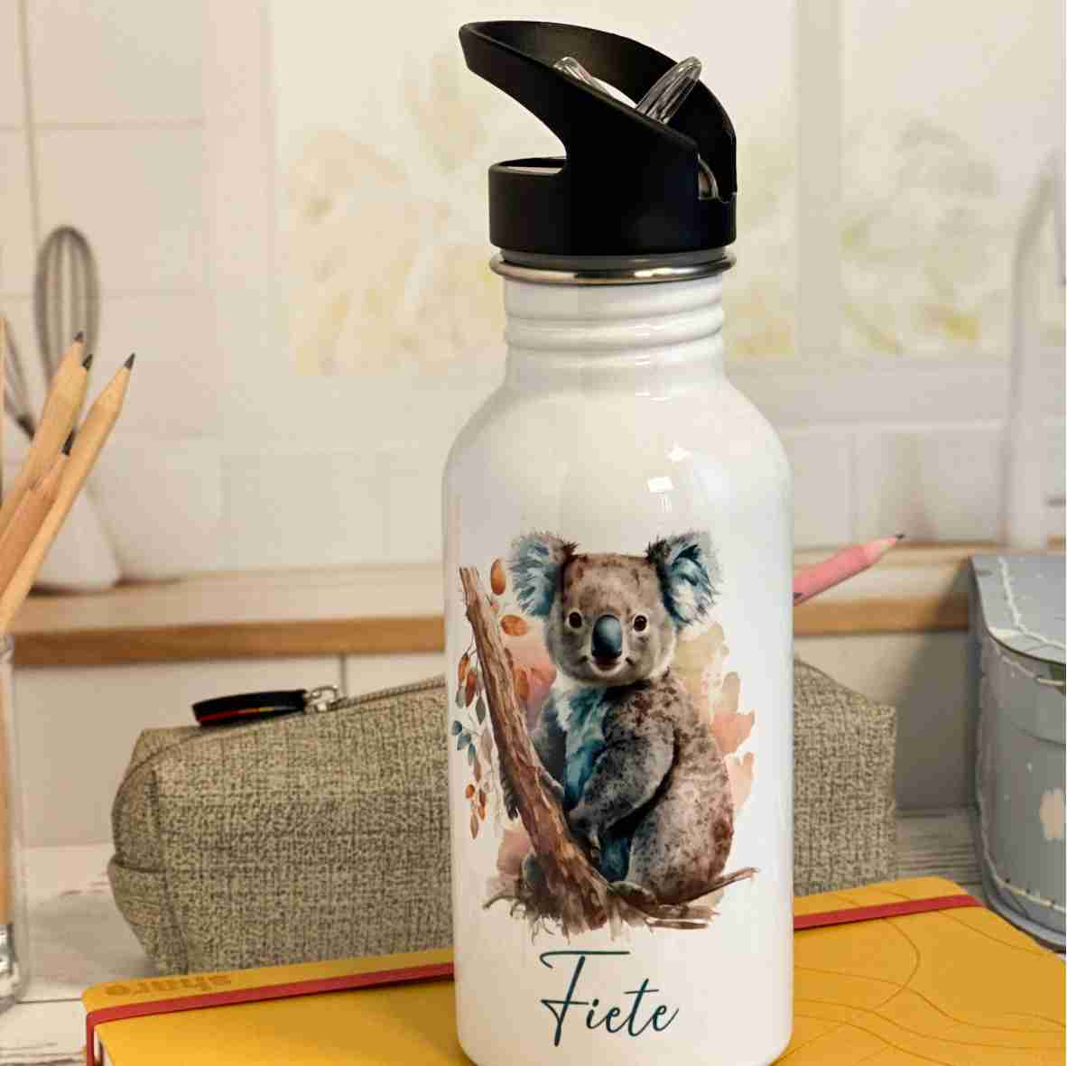 Trinkflasche Edelstahl Koala – Fiete