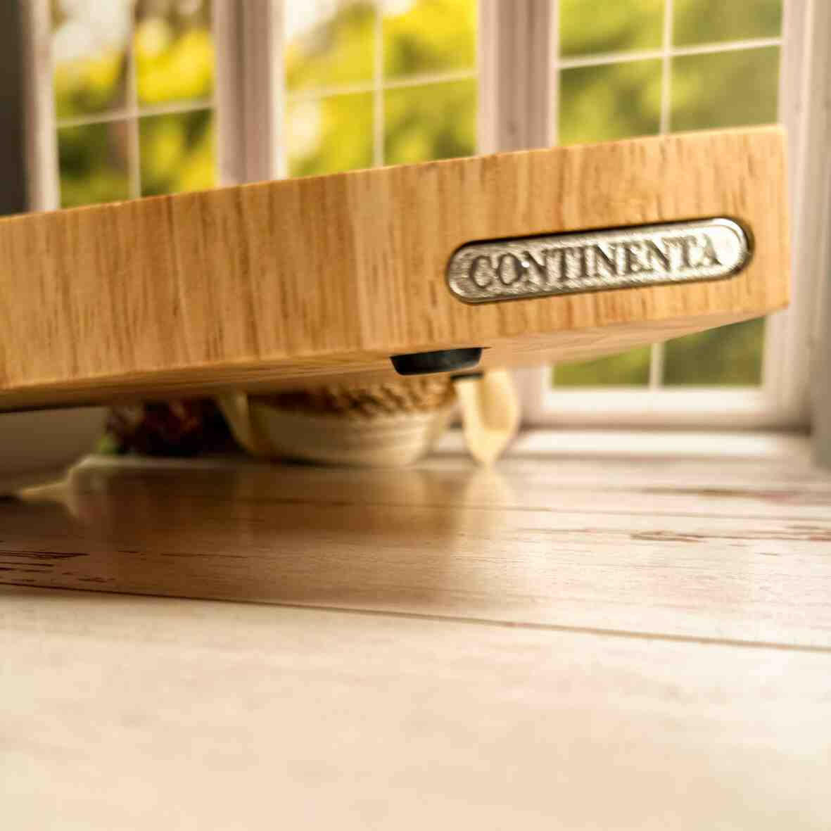 Personalisiertes Schneidebrett Stirnholz Wedding Day 4 extragroß.