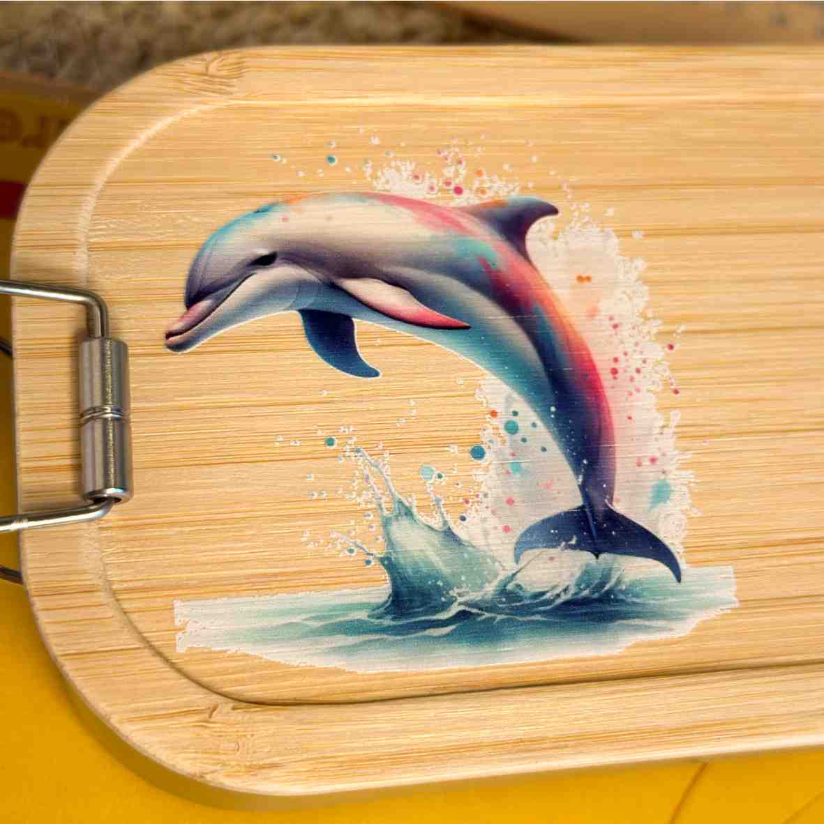 Personalisierte Delfin Brotdose Kinder