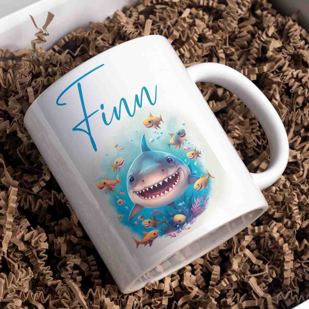 personalisierte Tasse Hai Villa-Schwein 