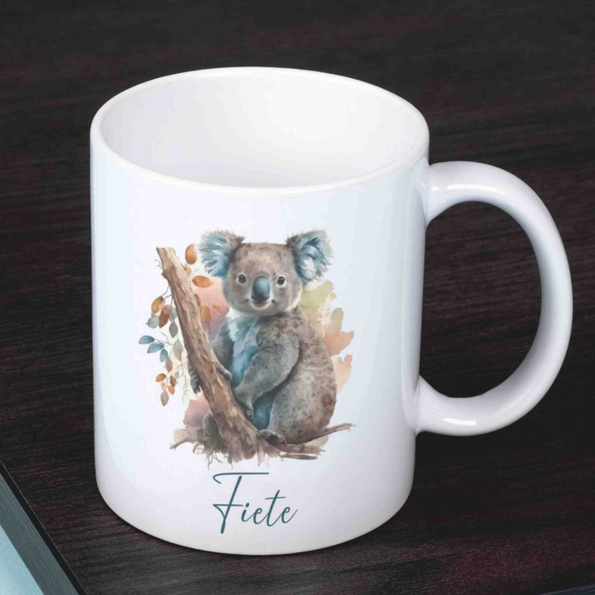 personalisierte Tasse Koala (1) Villa-Schwein 