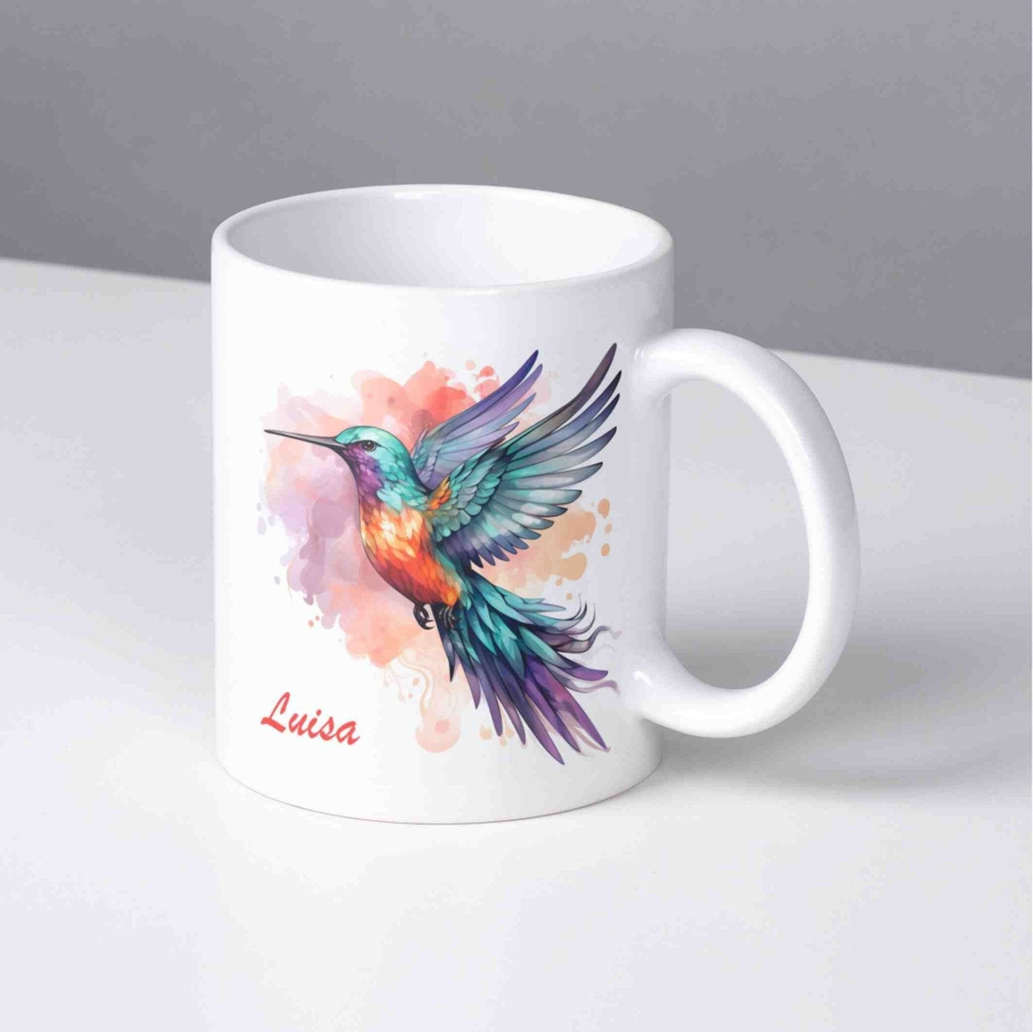 personalisierte Tasse Kolibri Villa-Schwein 